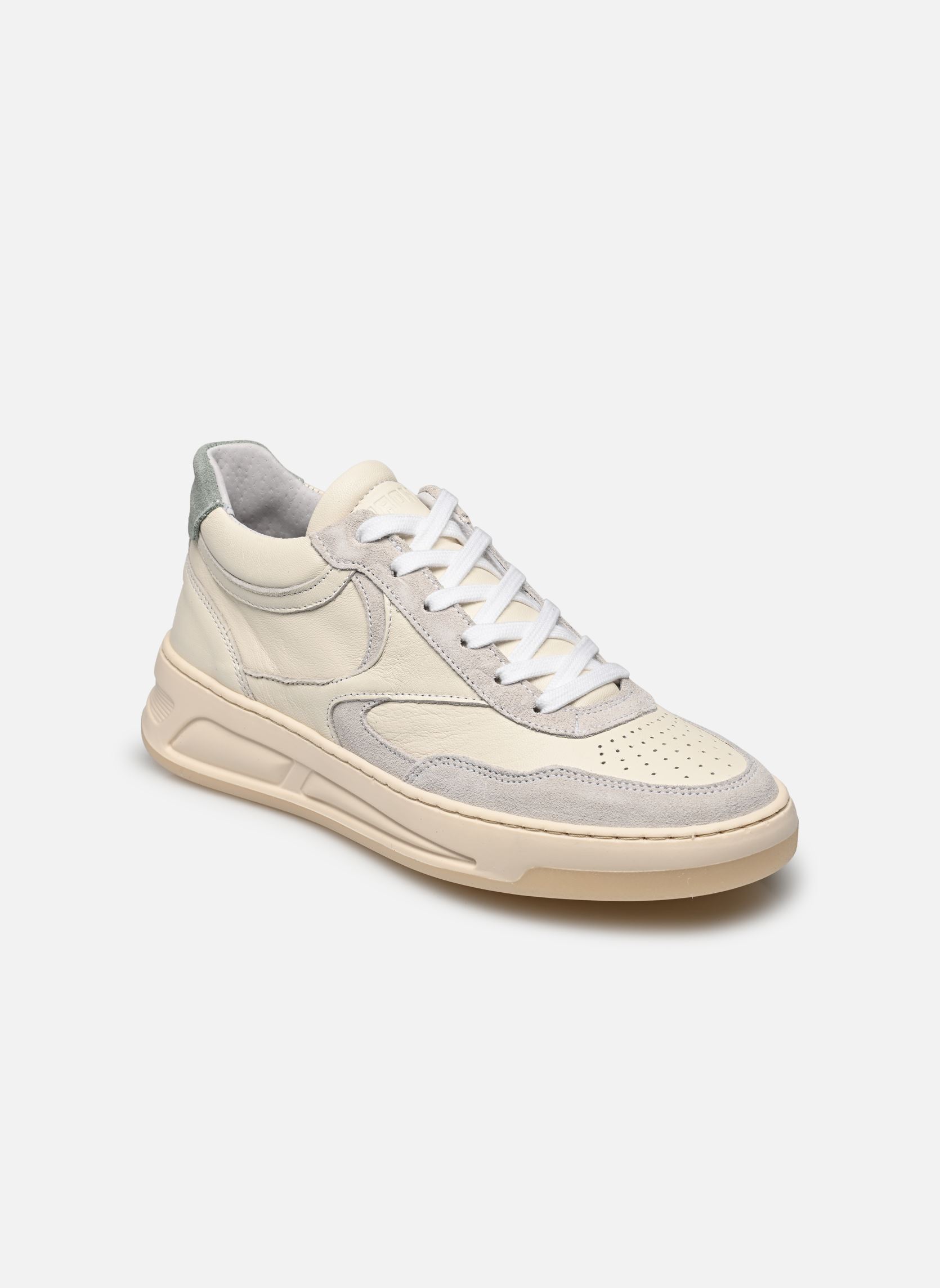 Baskets basses OLD-COSMO 66443 femme blanc Bronx Baskets basses OLD-COSMO 66443 femme blanc creamy white / sage green