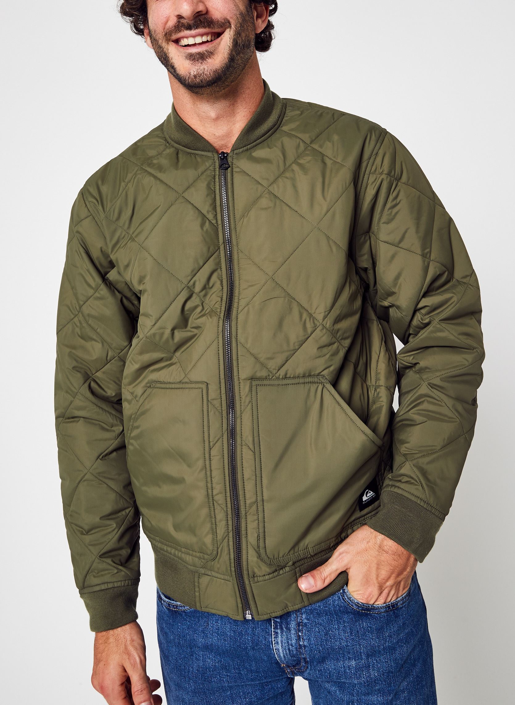 Blousons Mysto Bombie Jacket M homme vert Quiksilver Blousons Mysto Bombie Jacket M homme vert grape leaf