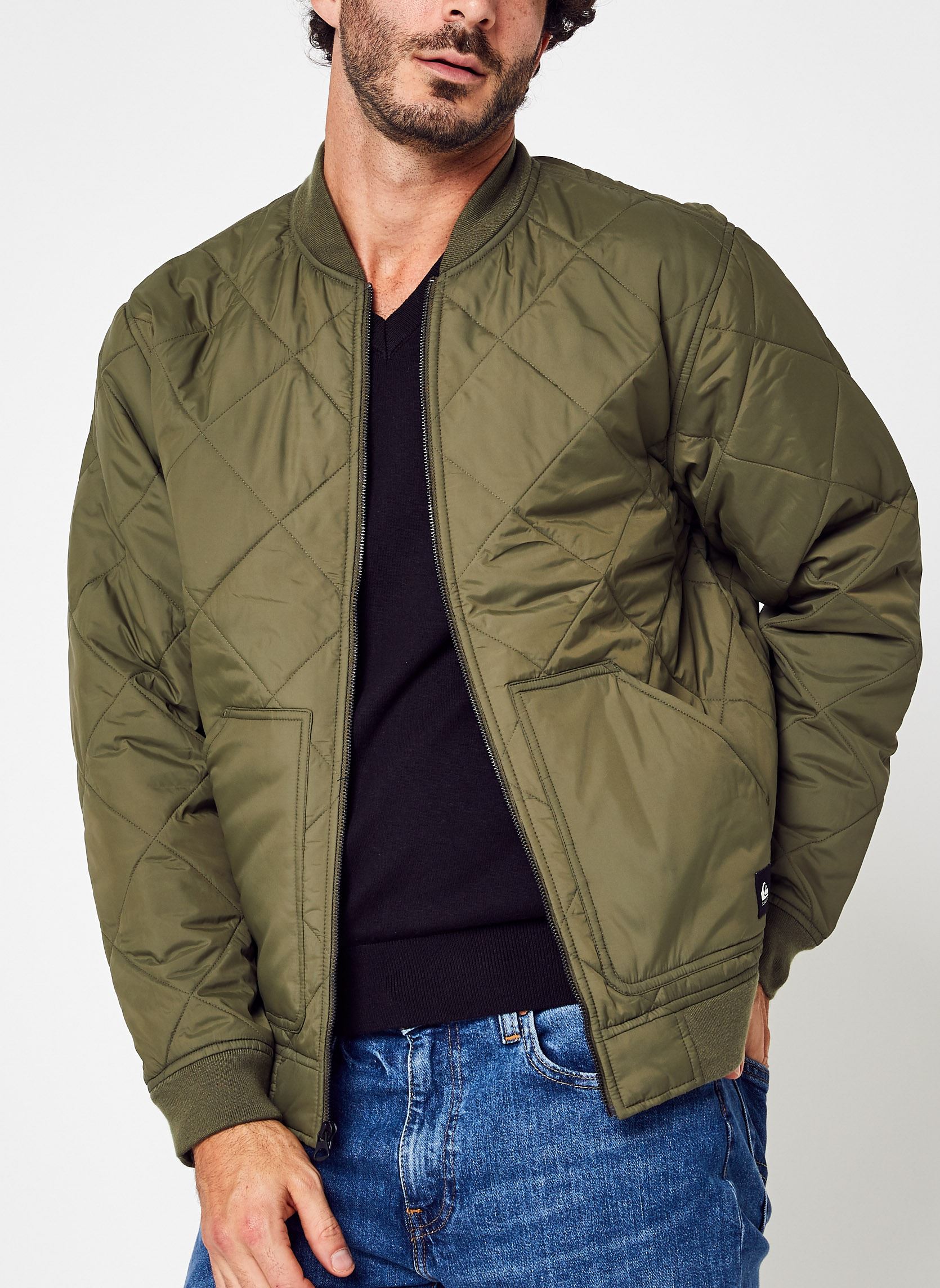 Blousons Mysto Bombie Jacket M homme vert Quiksilver Blousons Mysto Bombie Jacket M homme vert grape leaf
