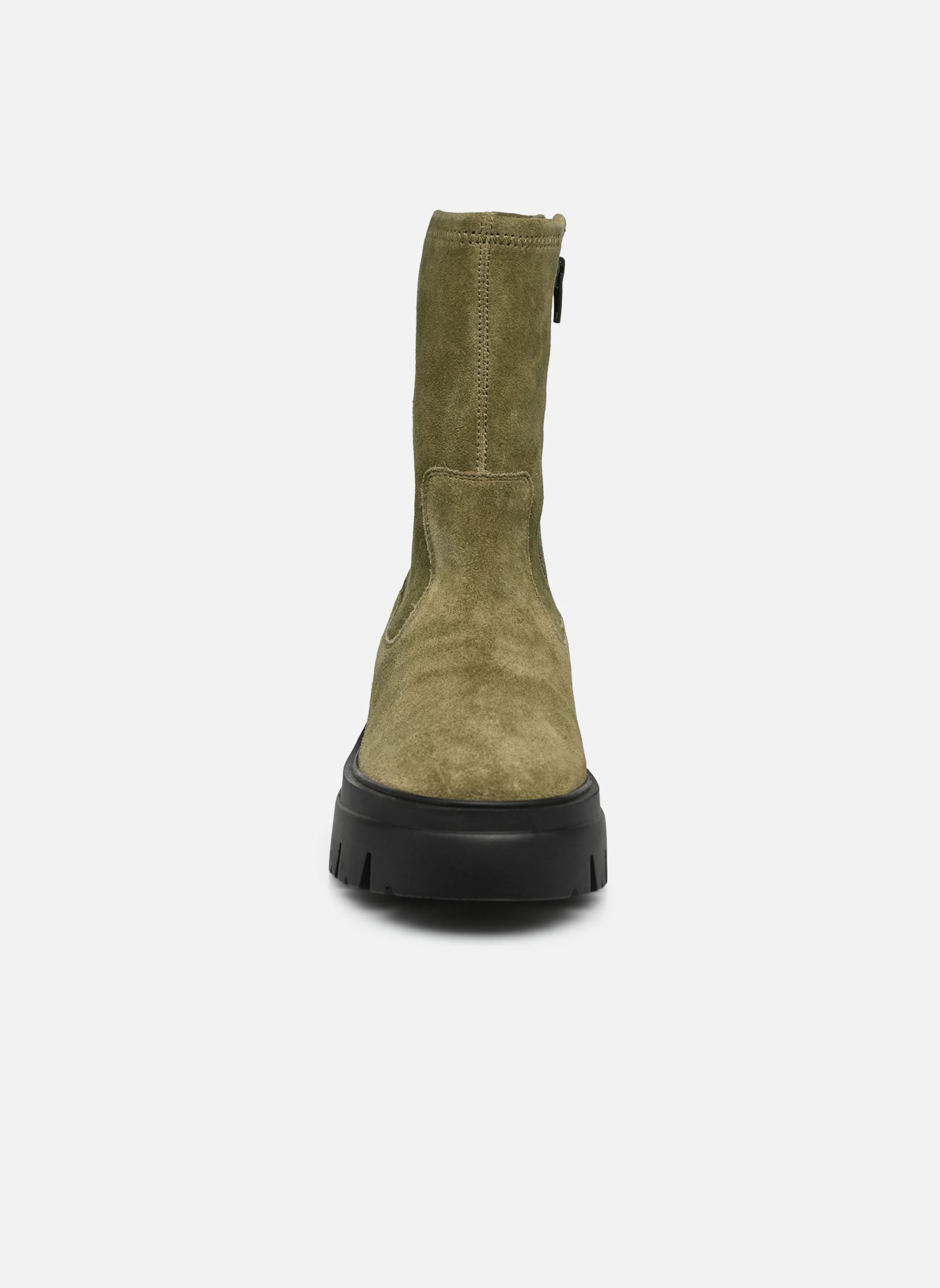 Niedrige Ankle Boots O-TIZZ 47440 damen grün Bronx Niedrige Ankle Boots O-TIZZ 47440 damen grün khaki