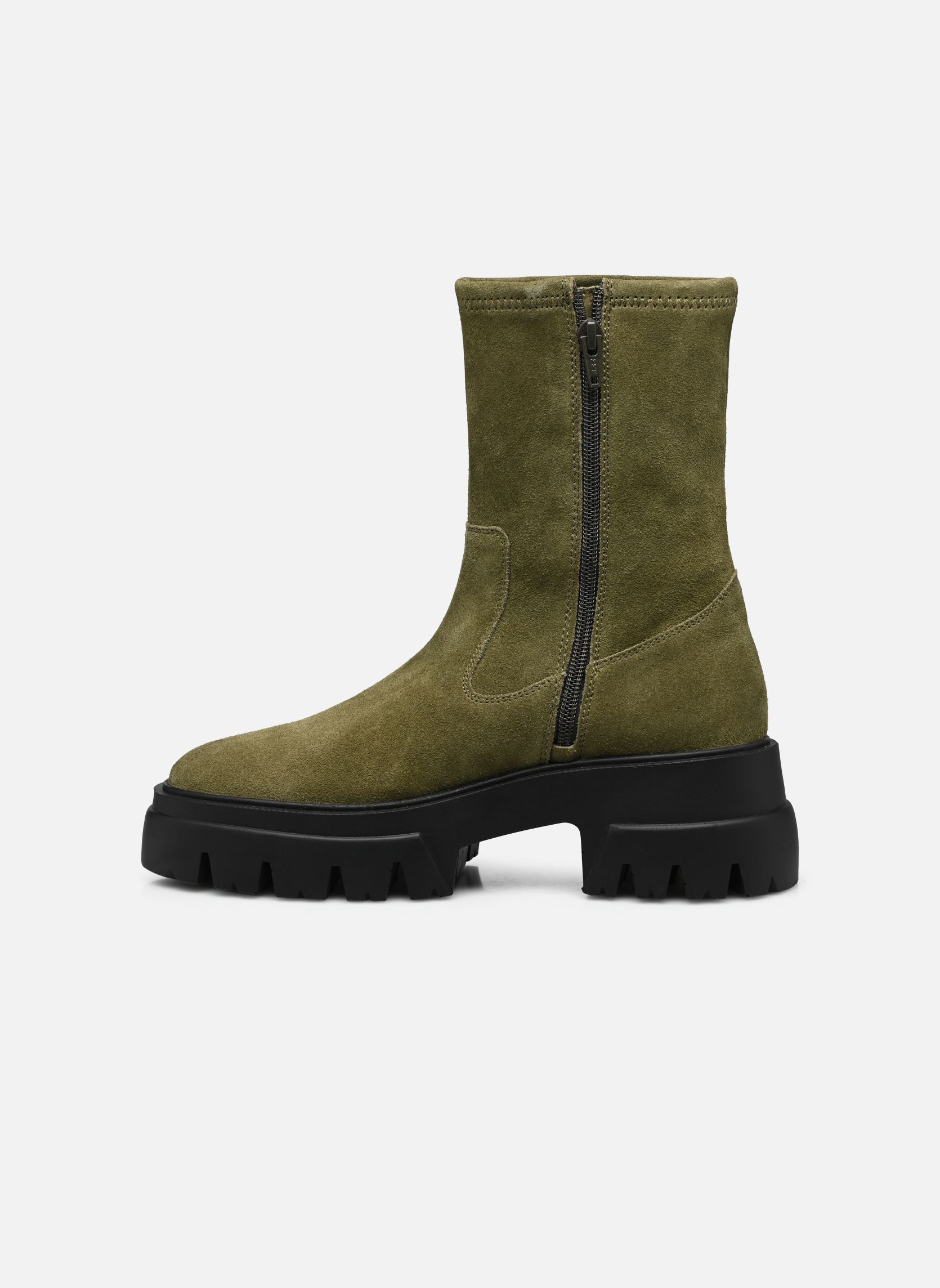 Niedrige Ankle Boots O-TIZZ 47440 damen grün Bronx Niedrige Ankle Boots O-TIZZ 47440 damen grün khaki