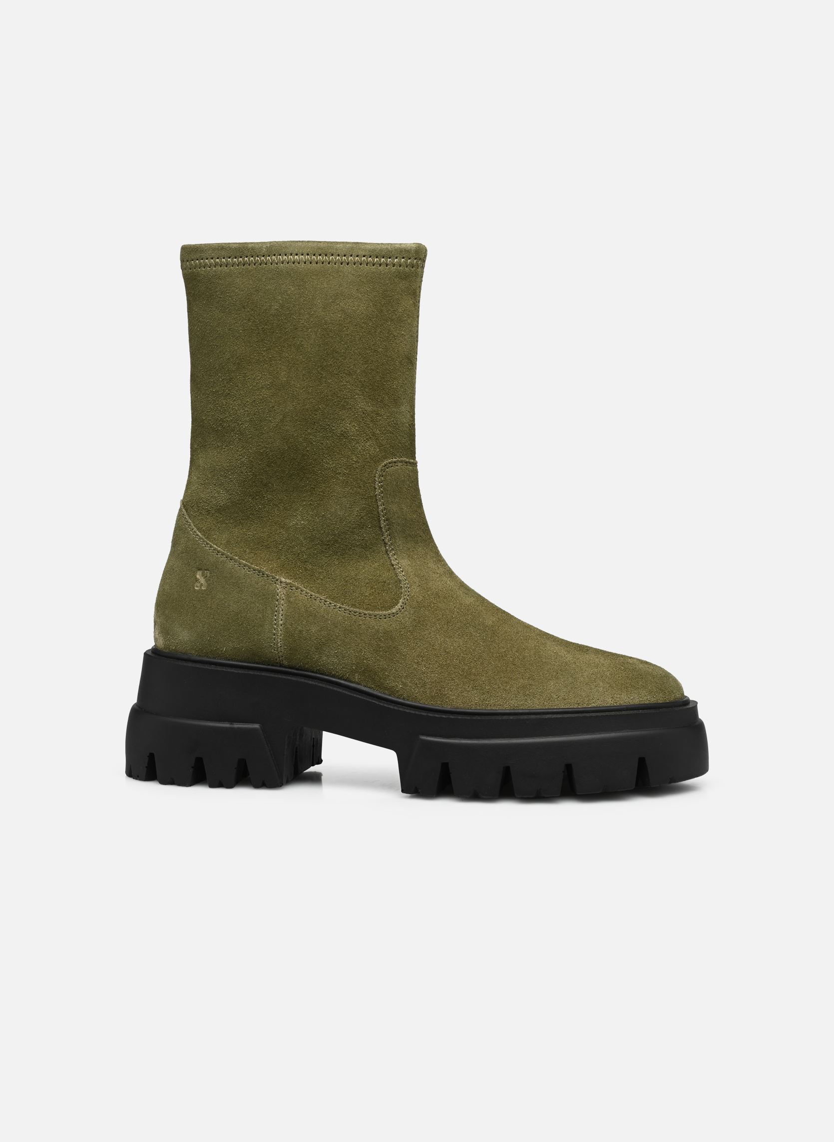Niedrige Ankle Boots O-TIZZ 47440 damen grün Bronx Niedrige Ankle Boots O-TIZZ 47440 damen grün khaki