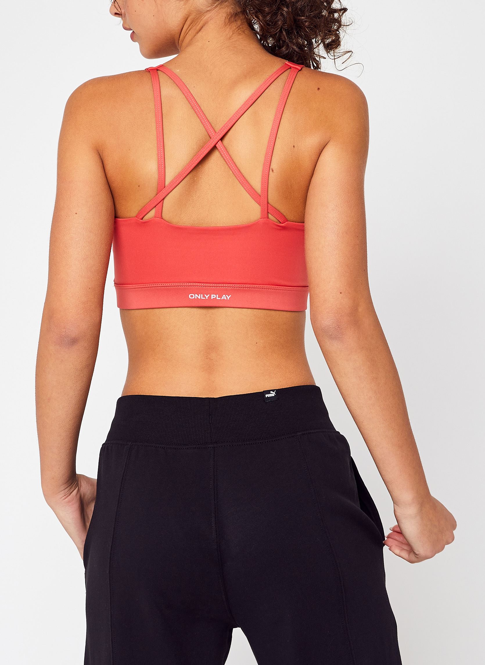 Sujetador Onpevan Sports Bra mujer naranja Only Play Sujetador Onpevan Sports Bra mujer naranja SPICED CORAL