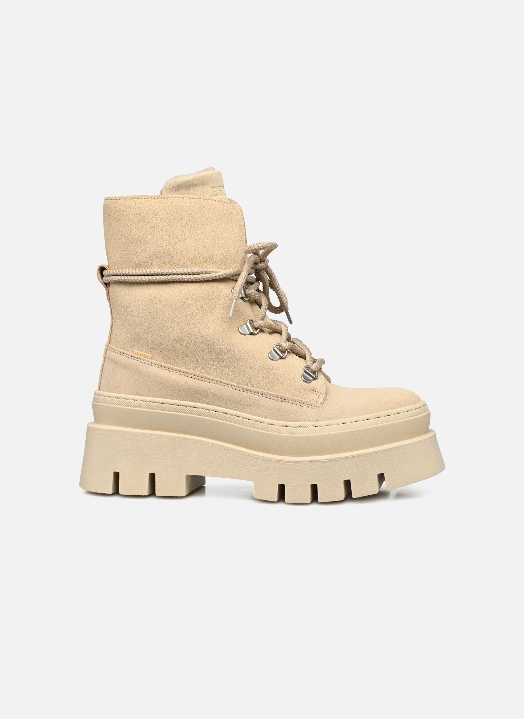 Veterlaarsjes EVI-ANN 47428 dames beige Bronx Veterlaarsjes EVI-ANN 47428 dames beige Creamy white