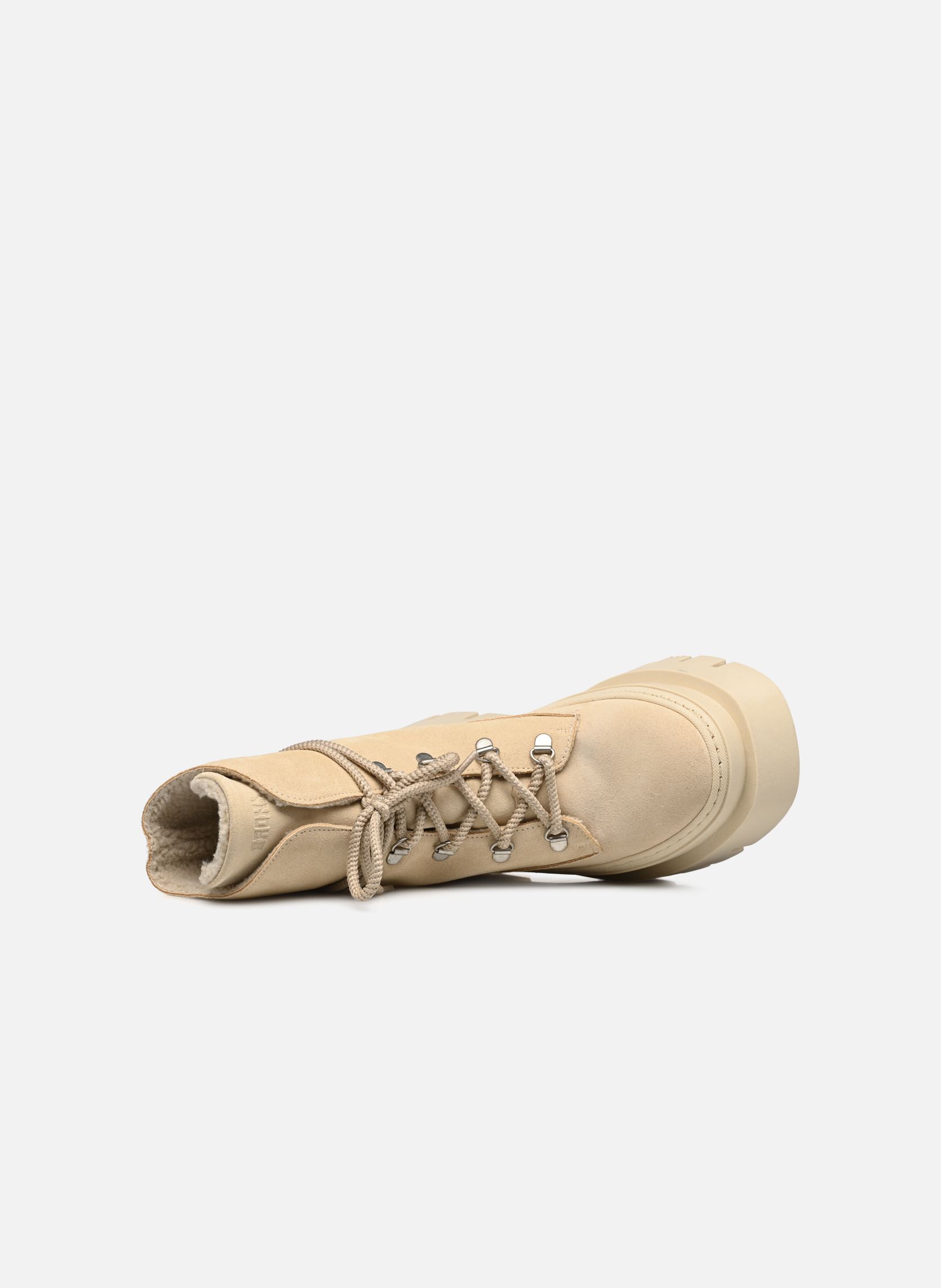 Veterlaarsjes EVI-ANN 47428 dames beige Bronx Veterlaarsjes EVI-ANN 47428 dames beige Creamy white