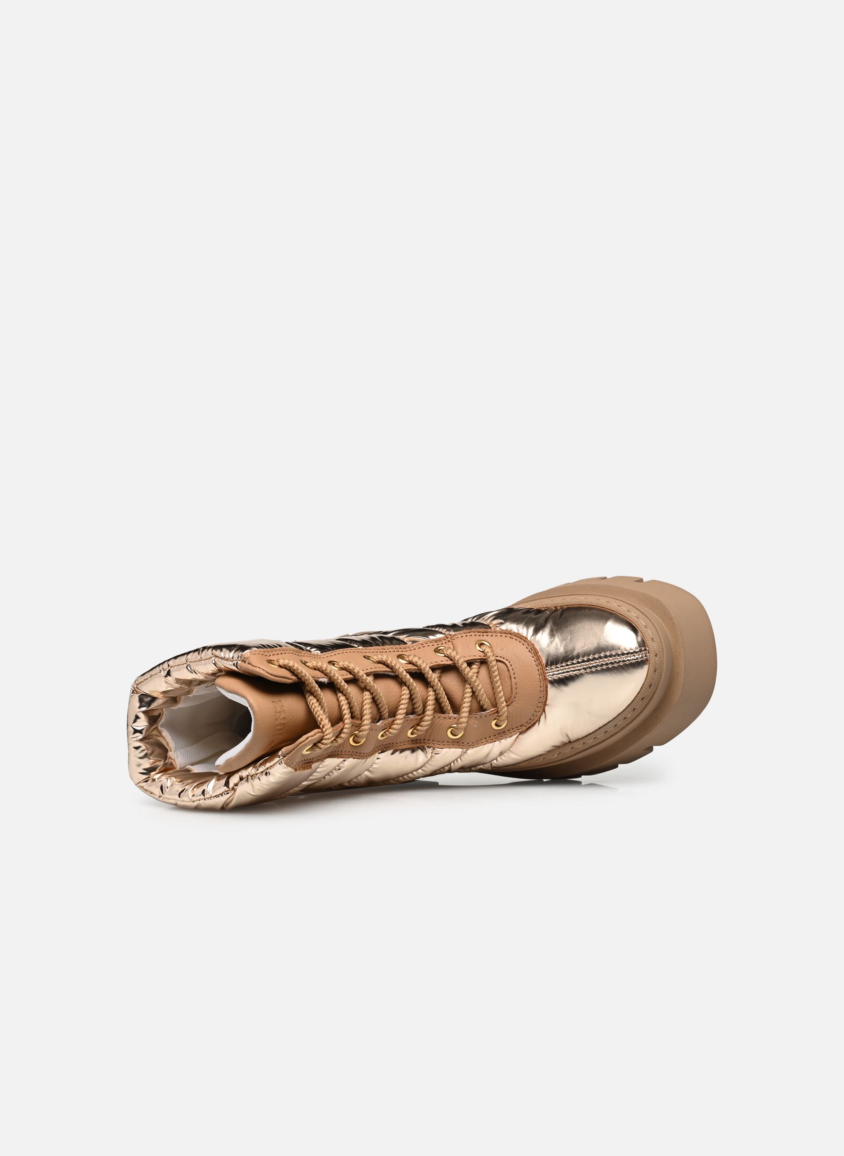 Bottines à lacets EVI-ANN 47764 femme or et bronze Bronx Bottines à lacets EVI-ANN 47764 femme or et bronze champagne mb