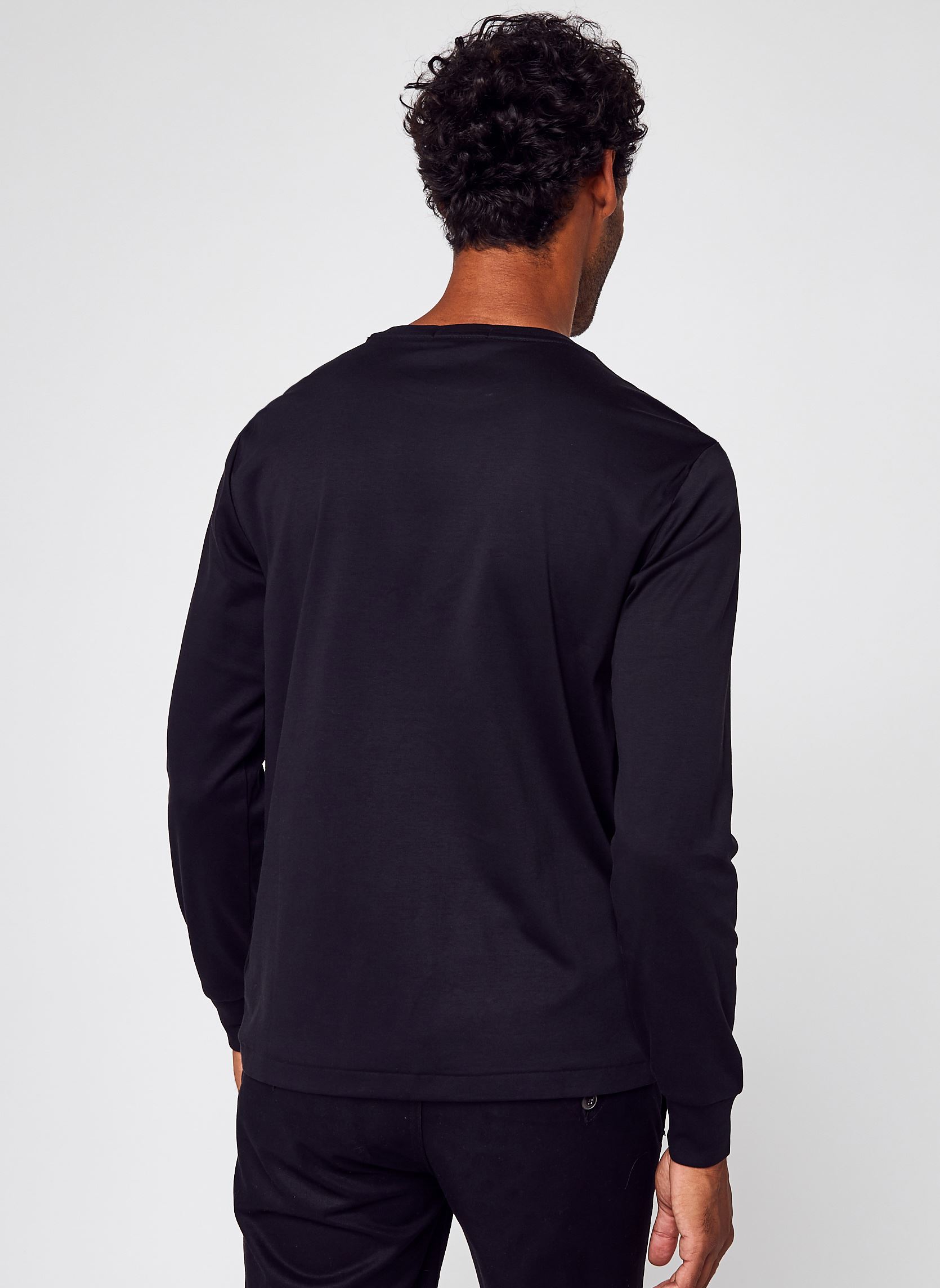 Tee-shirts T-Shirt Coupe Ajustée En Coton Doux 7107 homme noir Polo Ralph Lauren Tee-shirts T-Shirt Coupe Ajustée En Coton Doux 7107 homme noir POLO BLACK