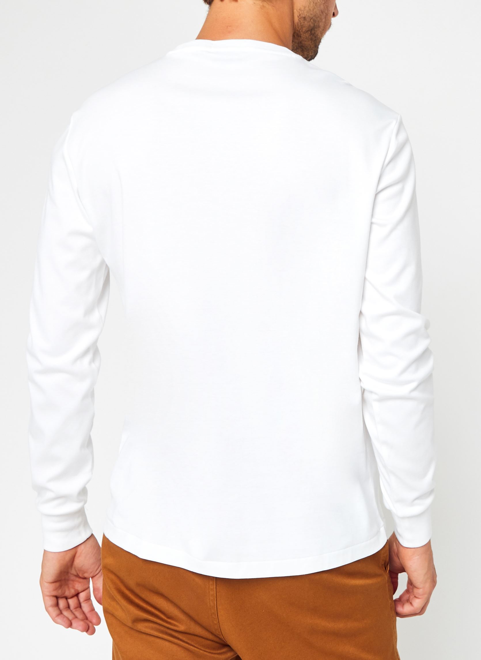 Tee-shirts T-Shirt Coupe Ajustée En Coton Doux 7107 homme blanc Polo Ralph Lauren Tee-shirts T-Shirt Coupe Ajustée En Coton Doux 7107 homme blanc WHITE
