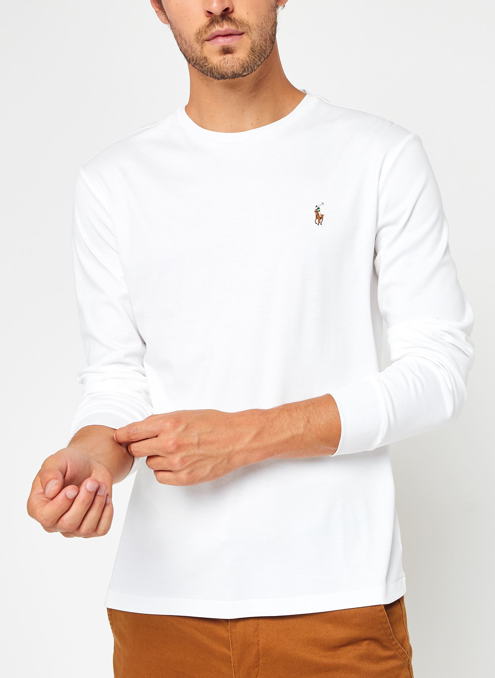 T shirt Polo Ralph Lauren T SHIRT AJUSTE EN PIMA COTON EU - vue 2