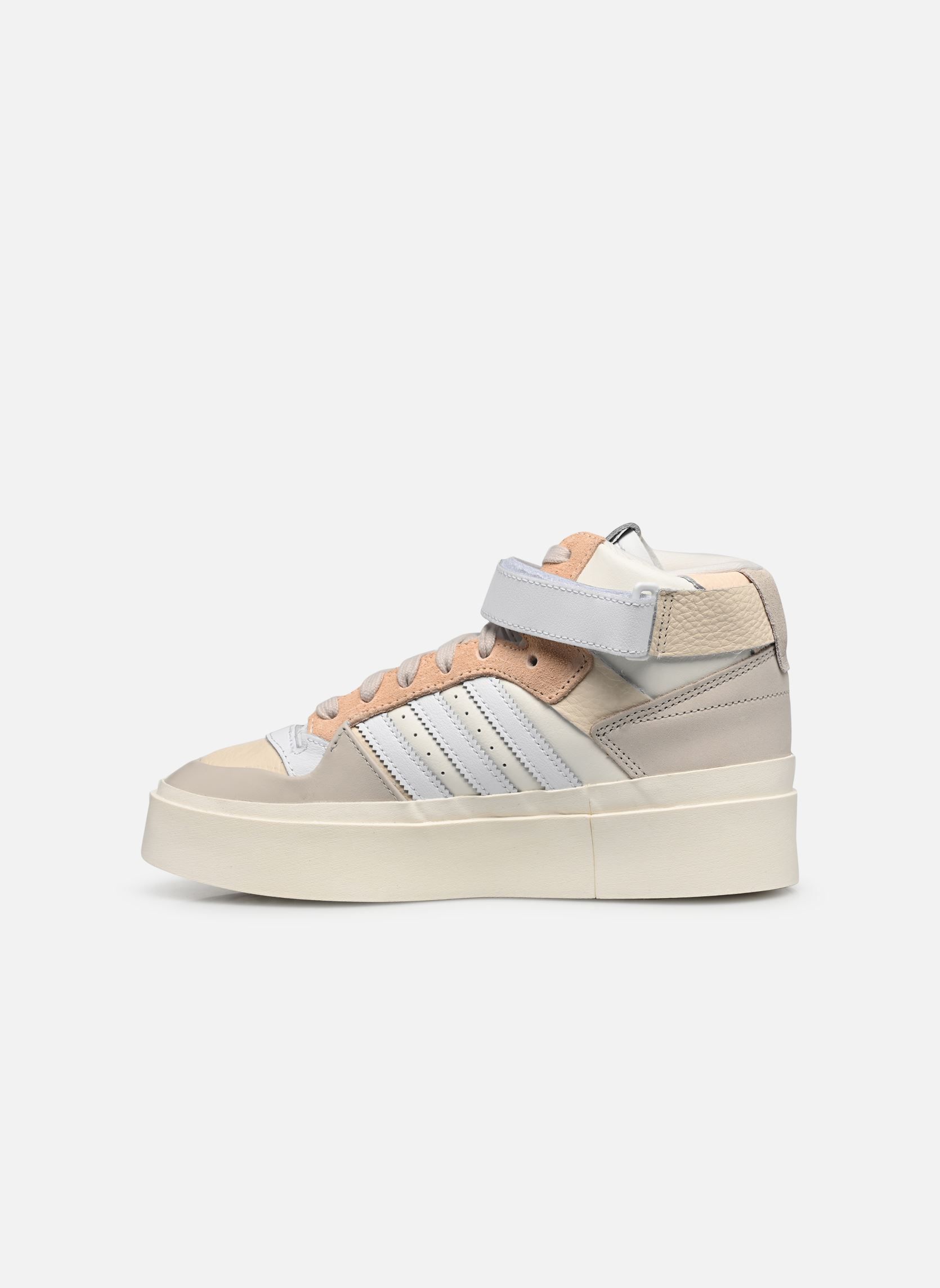 Knöchelhohe Sneaker Forum Bonega Mid W damen beige adidas originals Knöchelhohe Sneaker Forum Bonega Mid W damen beige ECRTIN/FTWWHT/BLIORA