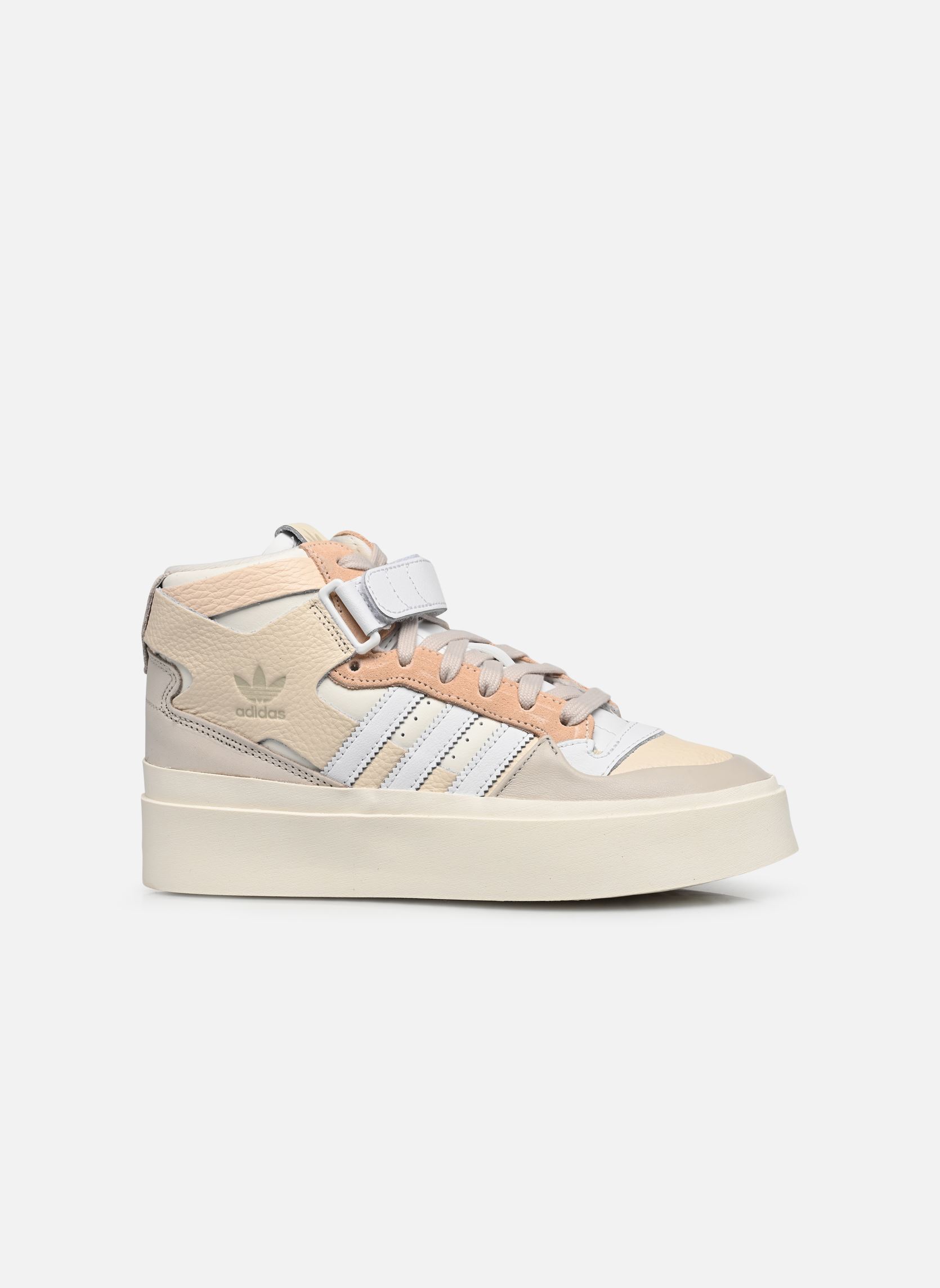 Knöchelhohe Sneaker Forum Bonega Mid W damen beige adidas originals Knöchelhohe Sneaker Forum Bonega Mid W damen beige ECRTIN/FTWWHT/BLIORA