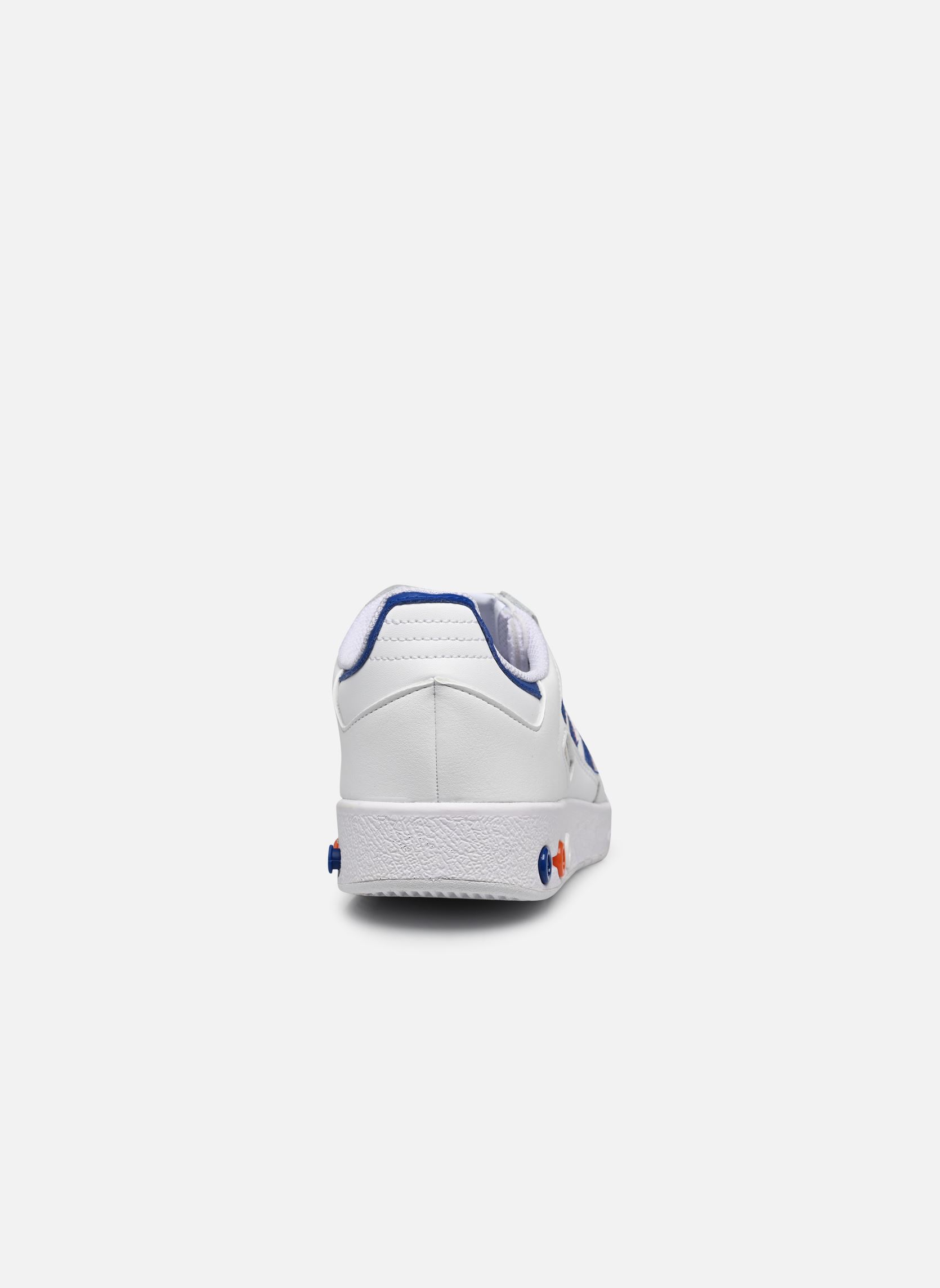 Baskets basses G.S. Court homme blanc adidas originals Baskets basses G.S. Court homme blanc FTWWHT/CROYAL/CORANG