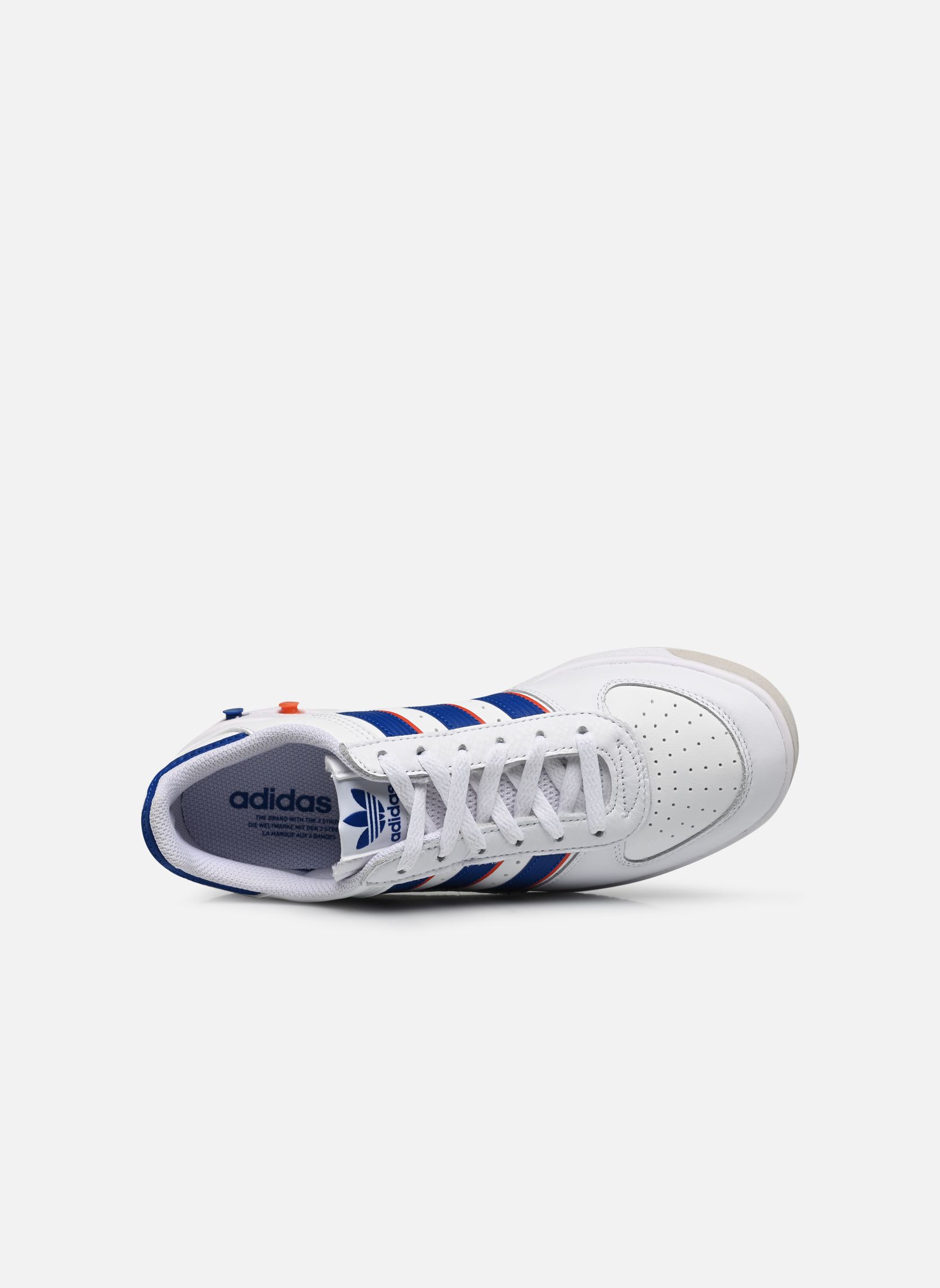 Baskets basses G.S. Court homme blanc adidas originals Baskets basses G.S. Court homme blanc FTWWHT/CROYAL/CORANG