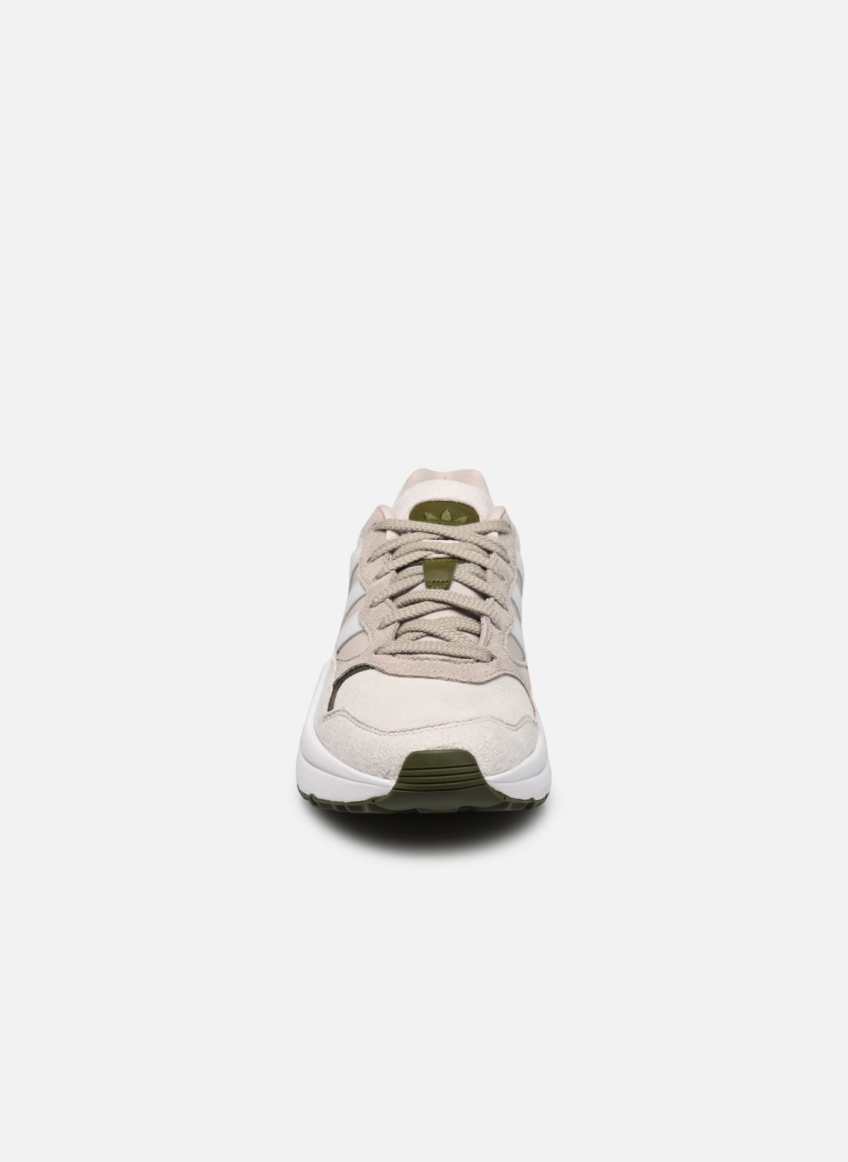 Niedrige Sneaker Retropy Adisuper W damen braun adidas originals Niedrige Sneaker Retropy Adisuper W damen braun CBROWN/FTWWHT/LBROWN