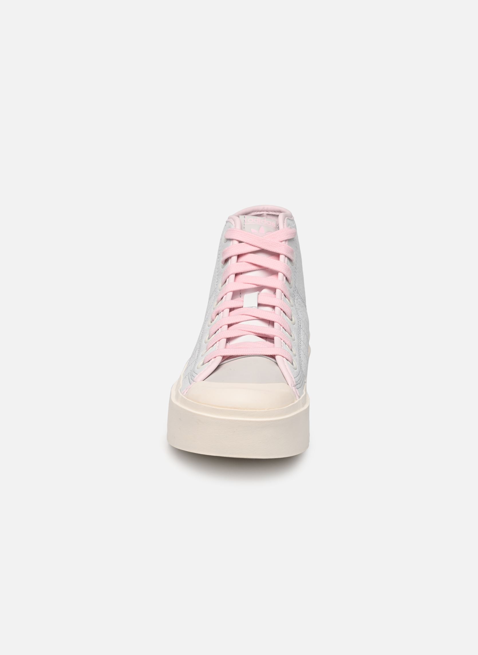 Sneakers alte Nizza Bonega Mid W donna bianco adidas originals Sneakers alte Nizza Bonega Mid W donna bianco CRYWHT/FTWWHT/ALMPNK