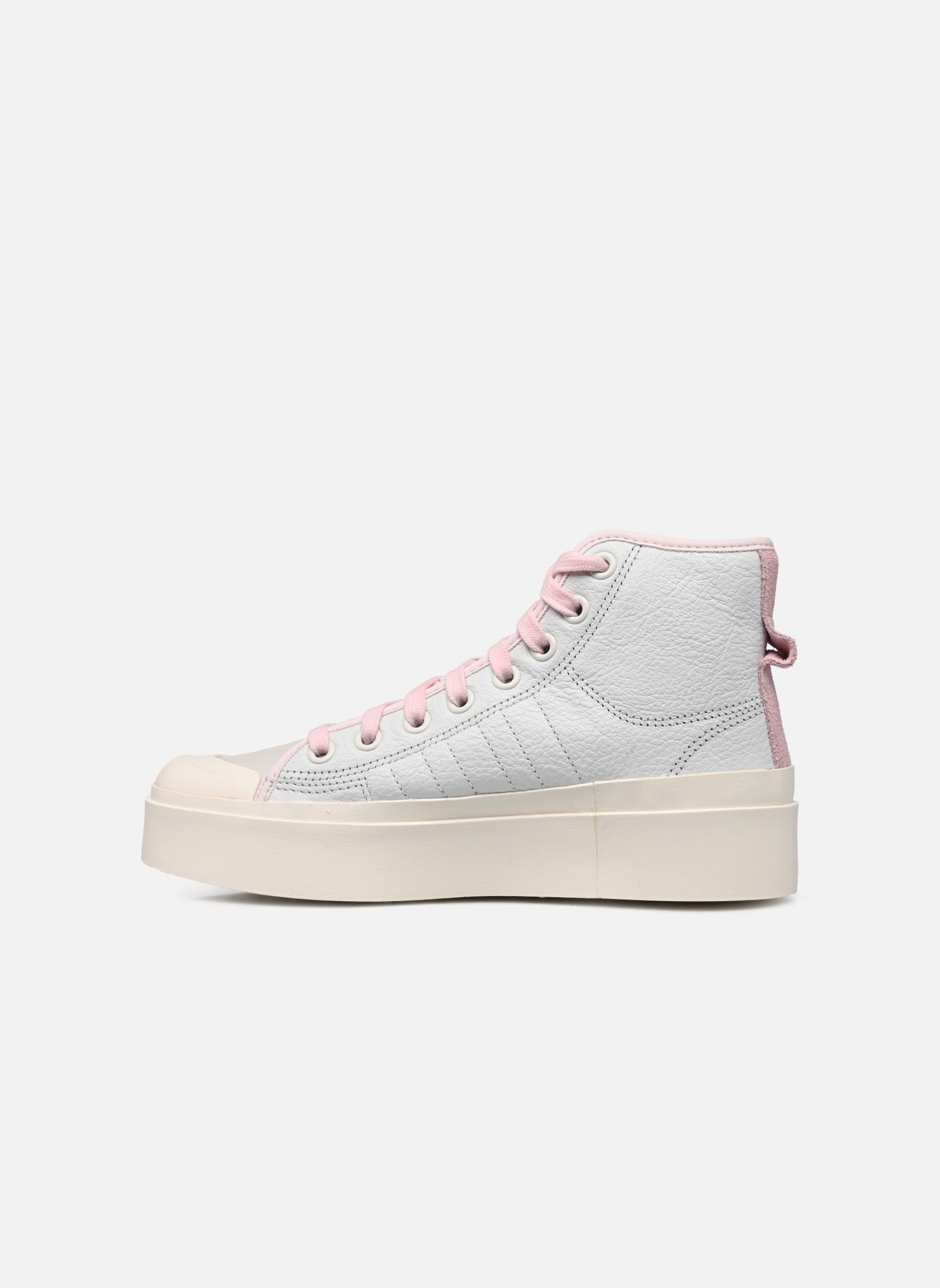 Sneakers alte Nizza Bonega Mid W donna bianco adidas originals Sneakers alte Nizza Bonega Mid W donna bianco CRYWHT/FTWWHT/ALMPNK