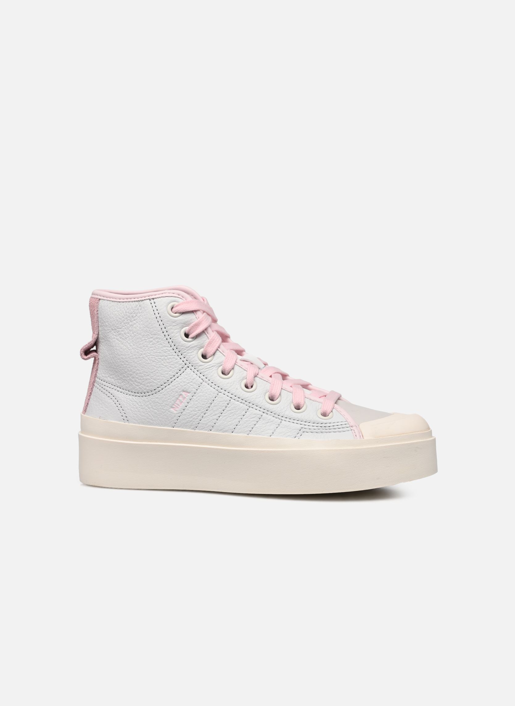 Sneakers alte Nizza Bonega Mid W donna bianco adidas originals Sneakers alte Nizza Bonega Mid W donna bianco CRYWHT/FTWWHT/ALMPNK