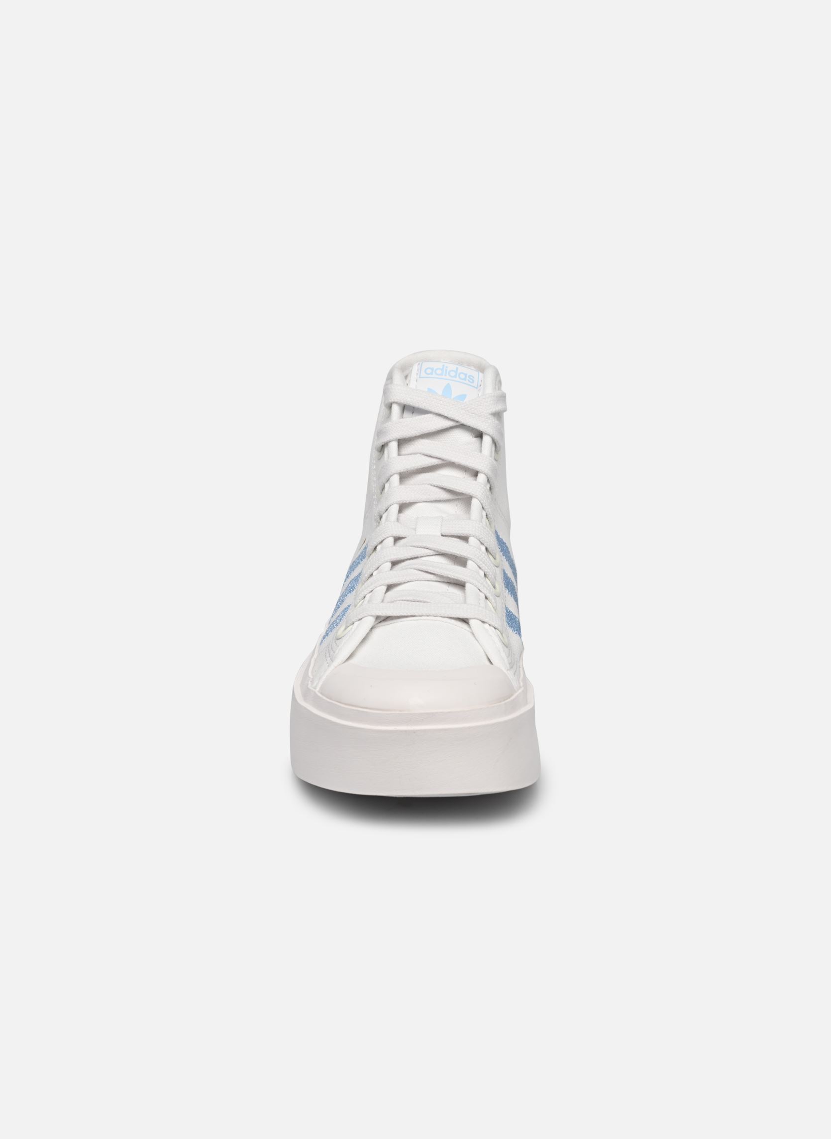 Sneakers alte Nizza Bonega Mid W donna bianco adidas originals Sneakers alte Nizza Bonega Mid W donna bianco FTWWHT/CLESKY/GOLDMT