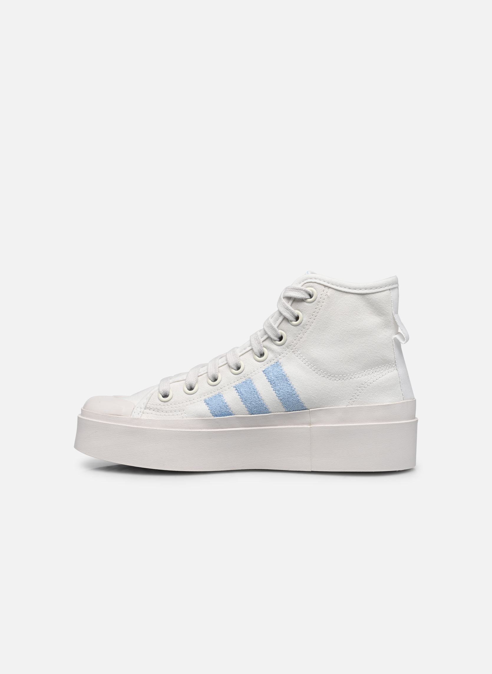 Sneakers alte Nizza Bonega Mid W donna bianco adidas originals Sneakers alte Nizza Bonega Mid W donna bianco FTWWHT/CLESKY/GOLDMT
