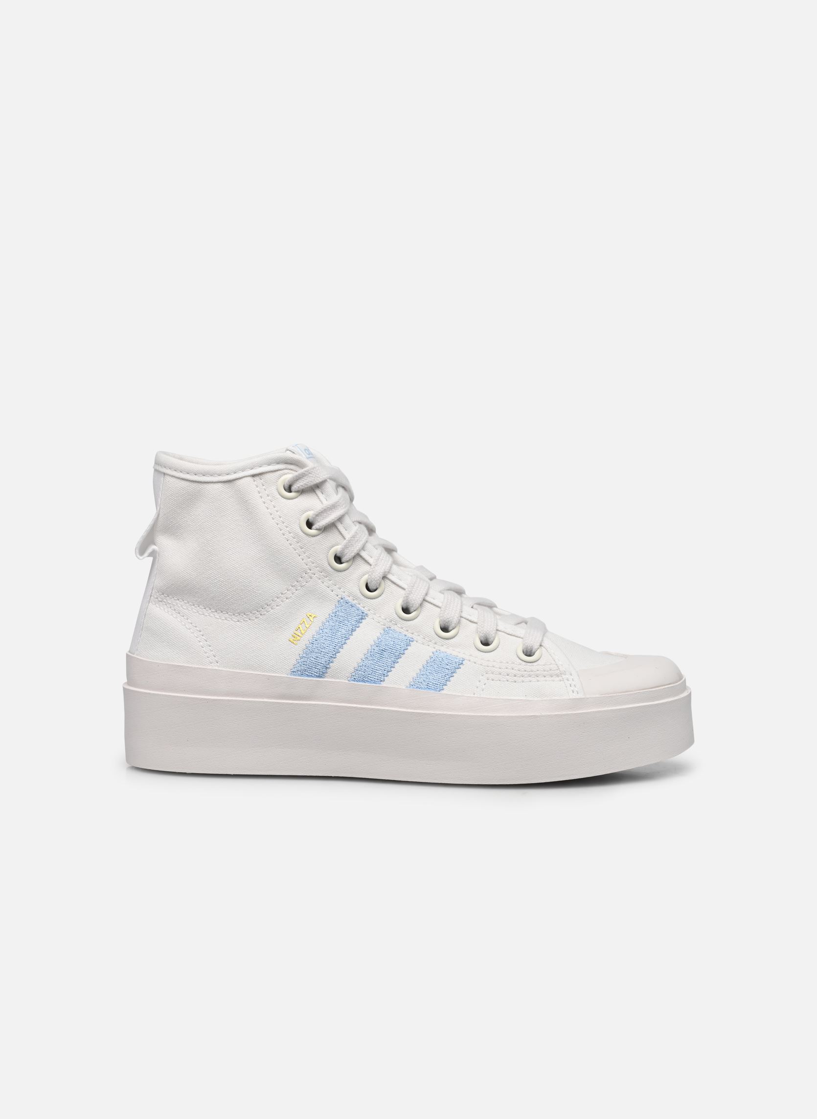 Sneakers alte Nizza Bonega Mid W donna bianco adidas originals Sneakers alte Nizza Bonega Mid W donna bianco FTWWHT/CLESKY/GOLDMT
