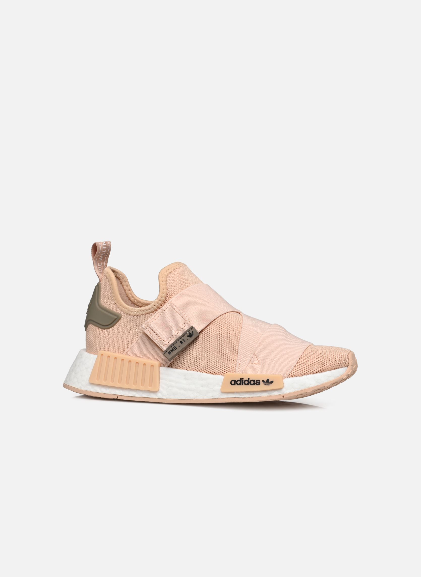 Niedrige Sneaker Nmd_R1 W Strap damen rosa adidas originals Niedrige Sneaker Nmd_R1 W Strap damen rosa HALBLU/FTWWHT/SBROWN