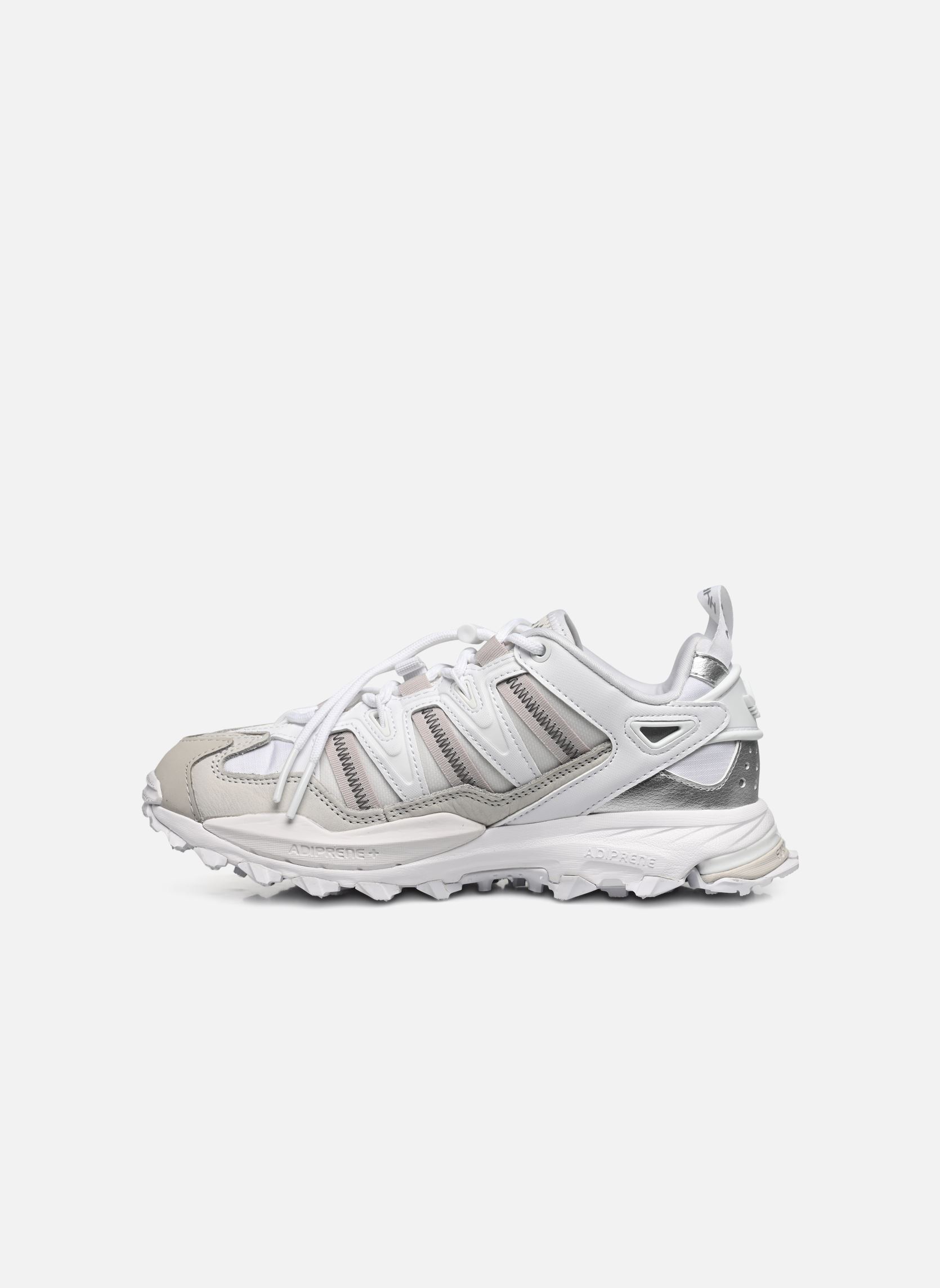 Niedrige Sneaker Hyperturf W damen weiß adidas originals Niedrige Sneaker Hyperturf W damen weiß FTWWHT/GREONE/SILVMT