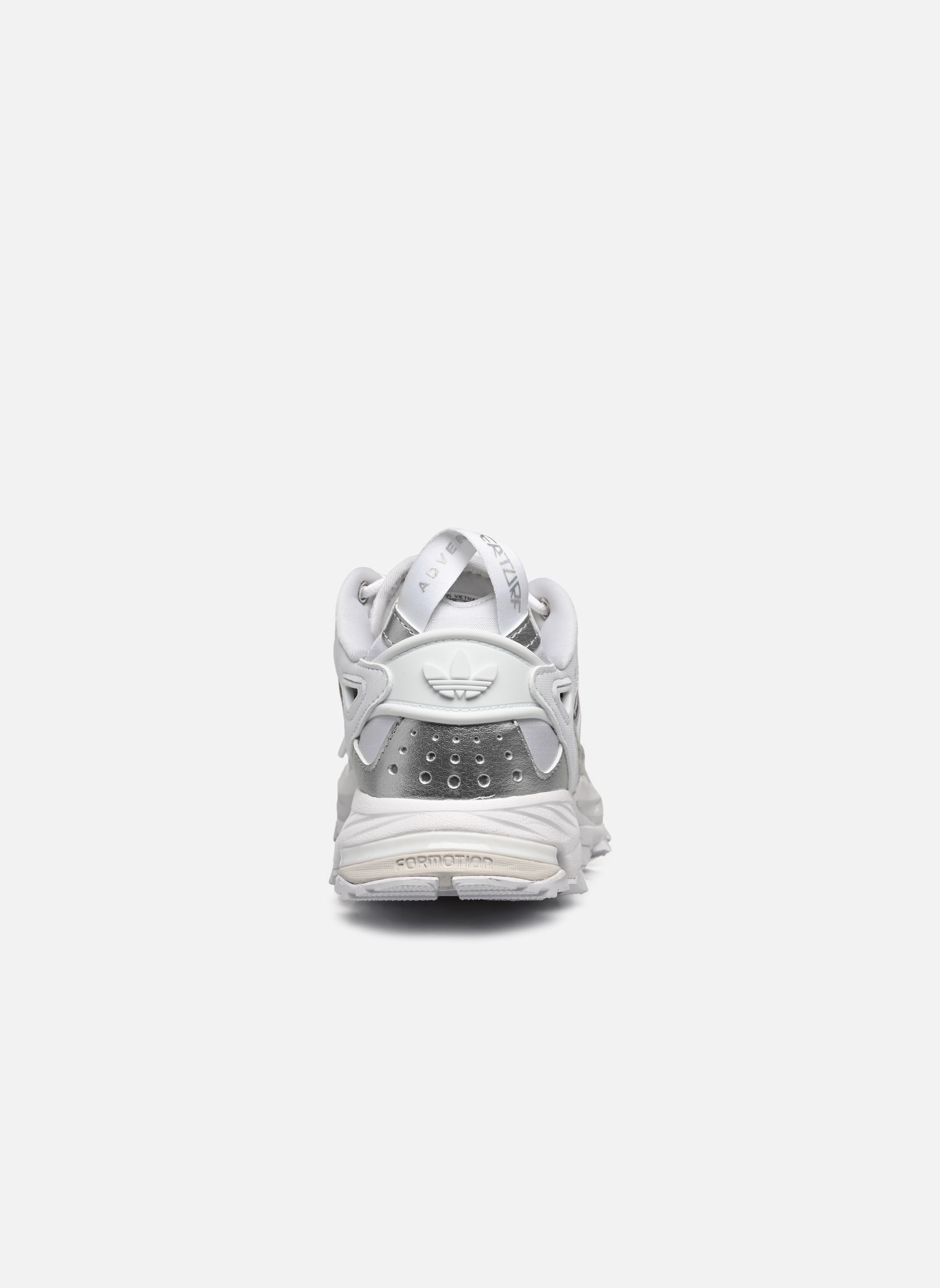 Niedrige Sneaker Hyperturf W damen weiß adidas originals Niedrige Sneaker Hyperturf W damen weiß FTWWHT/GREONE/SILVMT