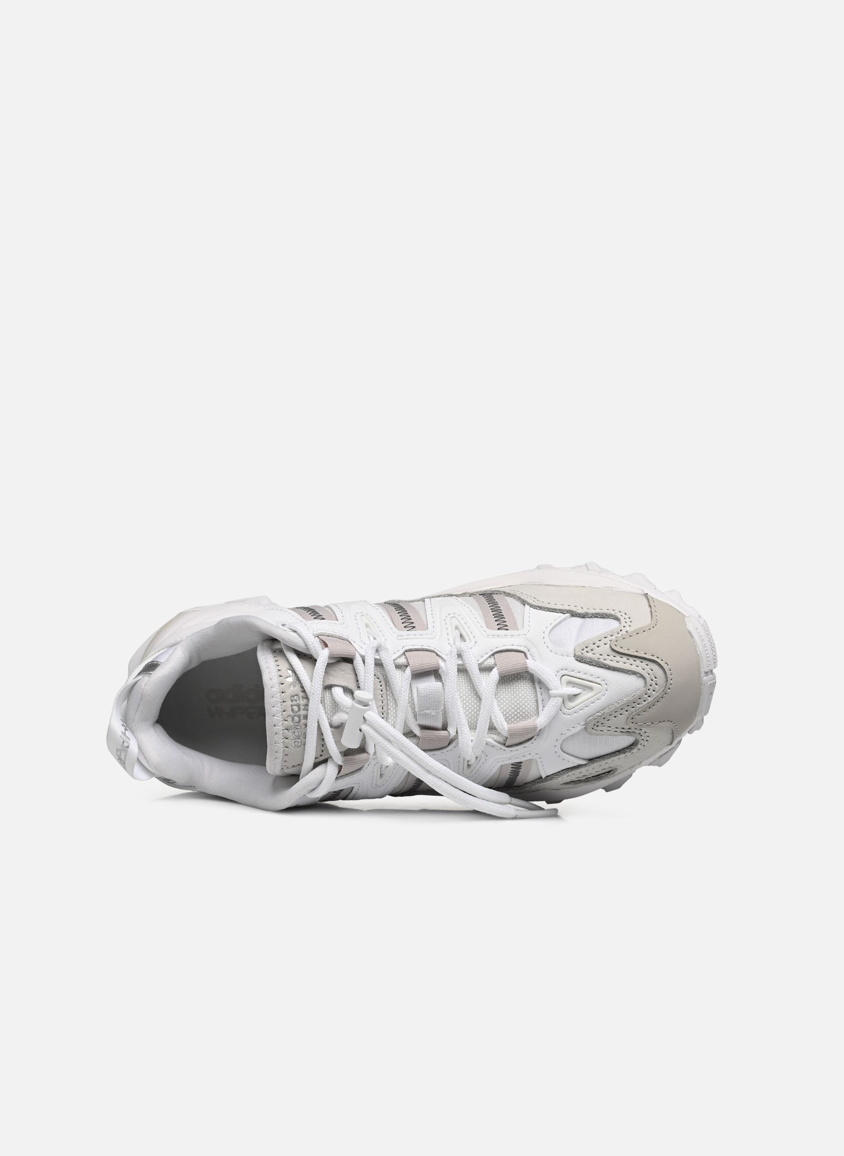 Niedrige Sneaker Hyperturf W damen weiß adidas originals Niedrige Sneaker Hyperturf W damen weiß FTWWHT/GREONE/SILVMT
