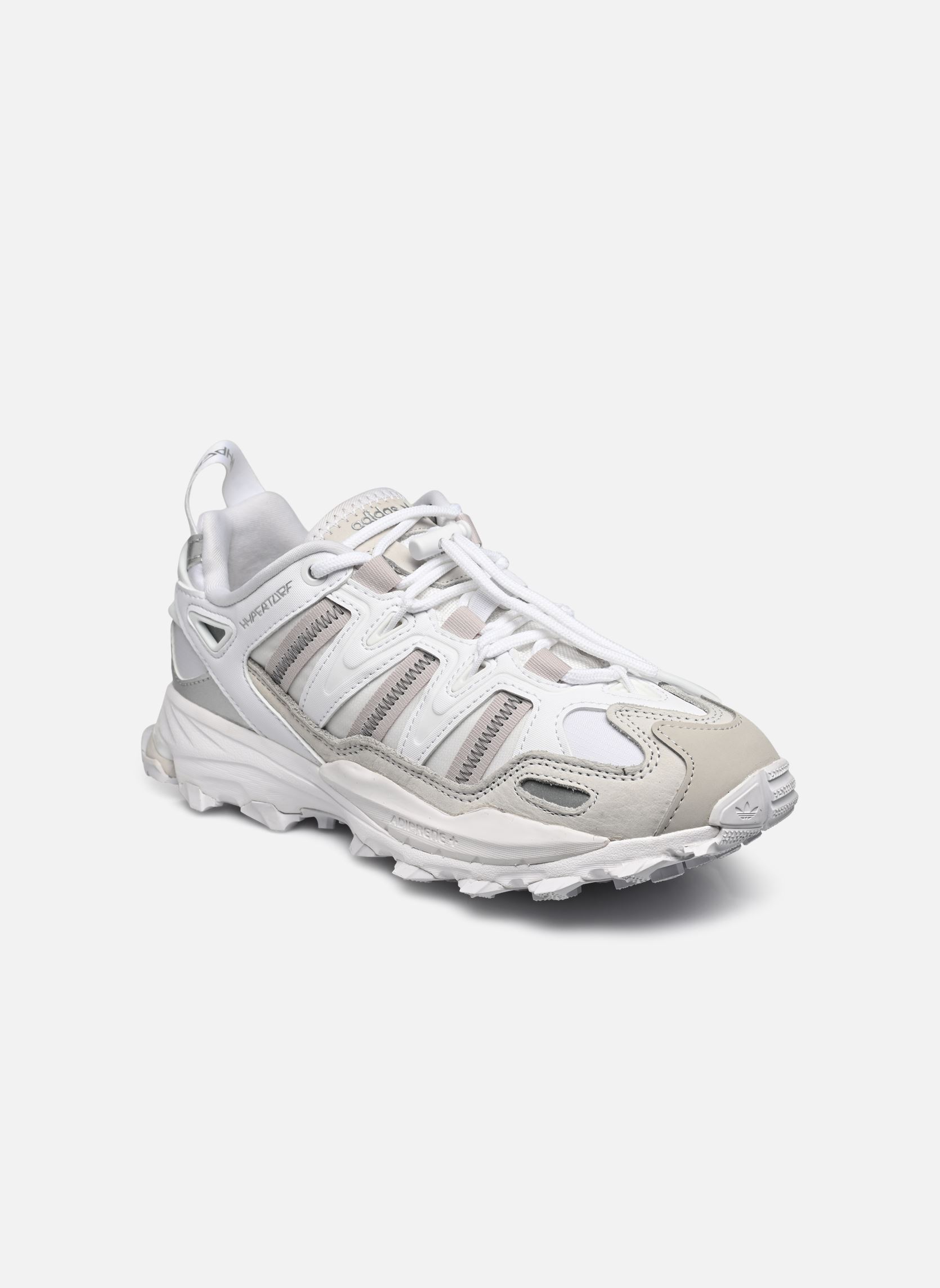 Niedrige Sneaker Hyperturf W damen weiß adidas originals Niedrige Sneaker Hyperturf W damen weiß FTWWHT/GREONE/SILVMT