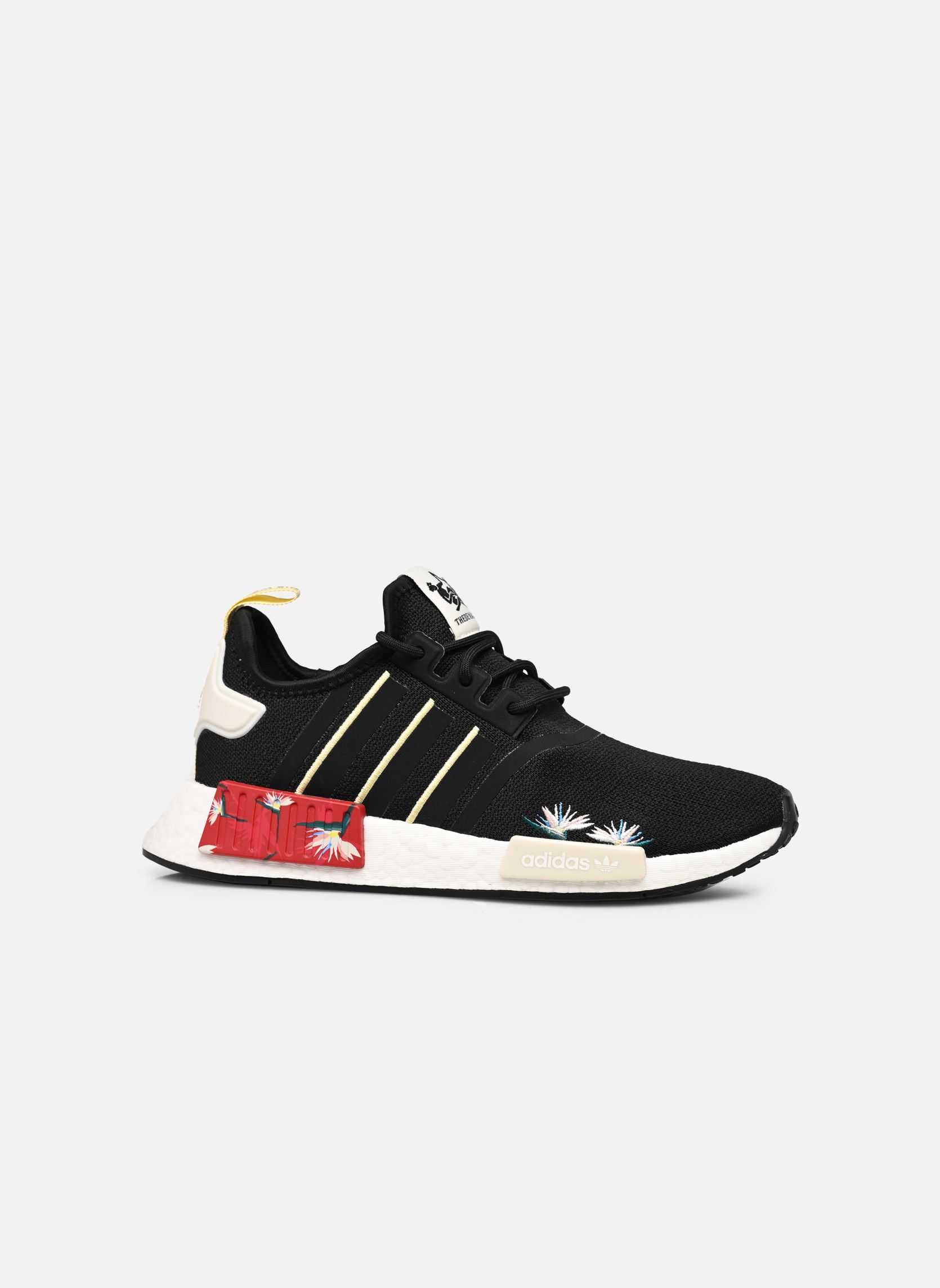 Baskets basses Nmd_R1 Tm W femme noir adidas originals Baskets basses Nmd_R1 Tm W femme noir CBLACK/ALMYEL/POWRED
