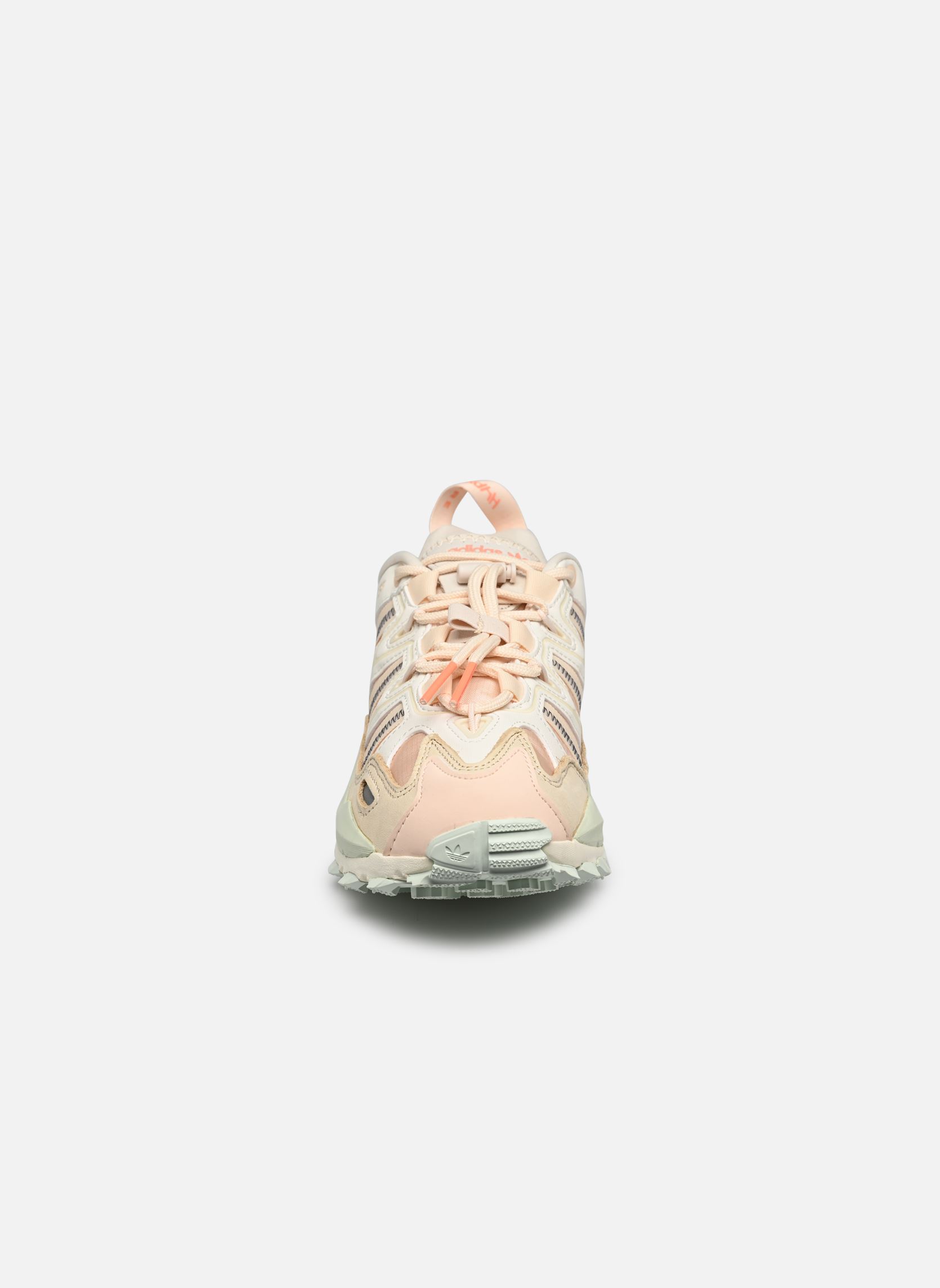 Niedrige Sneaker Hyperturf Adventure W damen weiß adidas originals Niedrige Sneaker Hyperturf Adventure W damen weiß OWHITE/ECRTIN/BLIORA