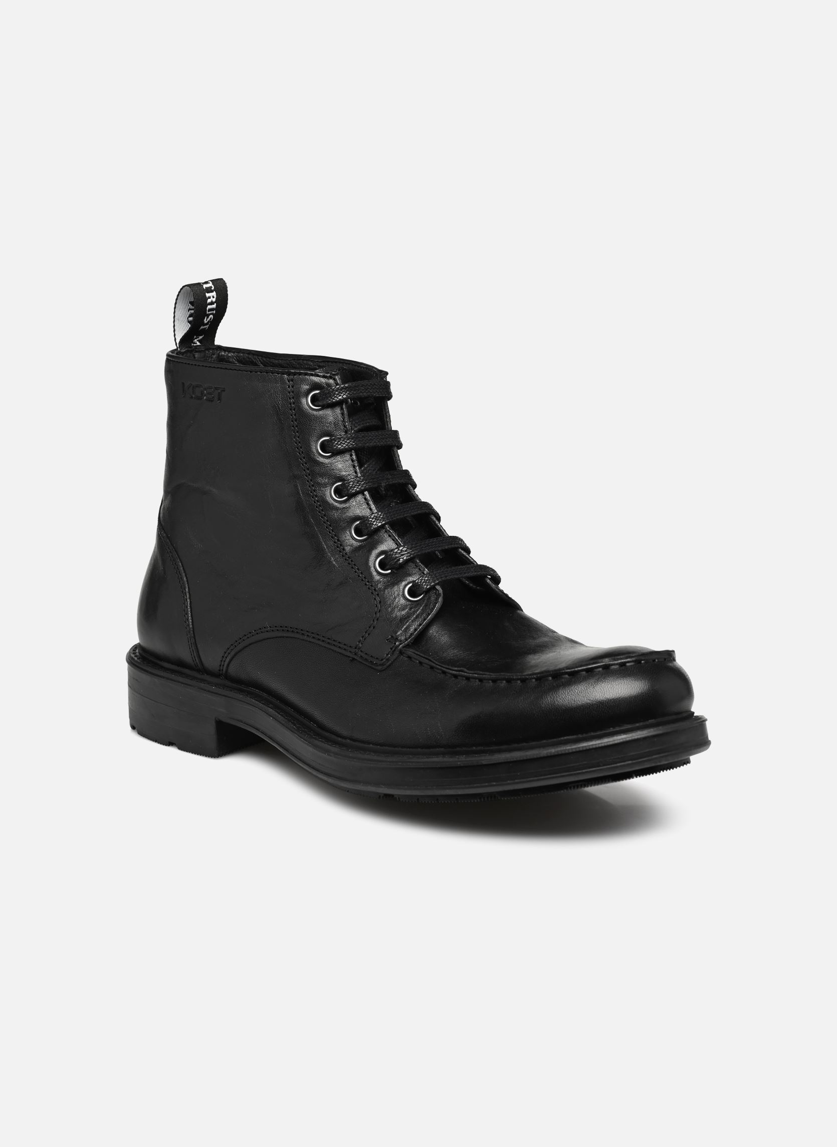Stivaletti con lacci BOLD T VGT uomo nero Kost Stivaletti con lacci BOLD T VGT uomo nero NOIR
