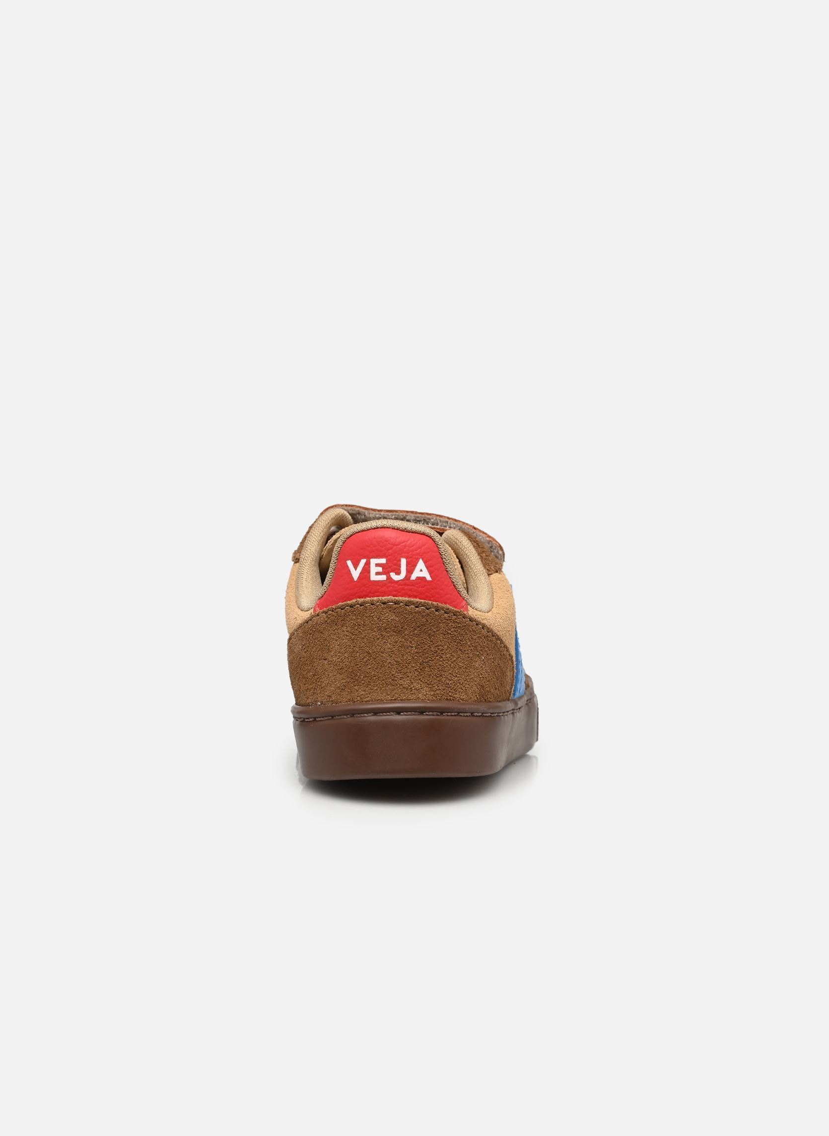 Niedrige Sneaker Small V-10 Velcro Suede braun Veja Niedrige Sneaker Small V-10 Velcro Suede braun DESERT_EGEE_BROWN