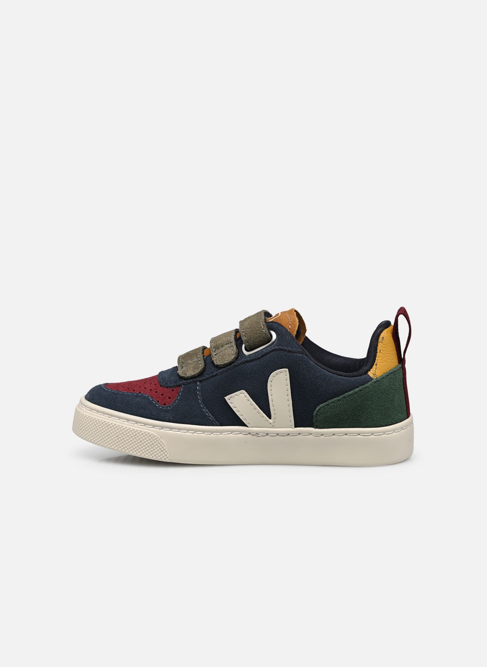 Baskets basses Small V-10 Velcro Suede multicolore Veja Baskets basses Small V-10 Velcro Suede multicolore MULTICO NAUTICO