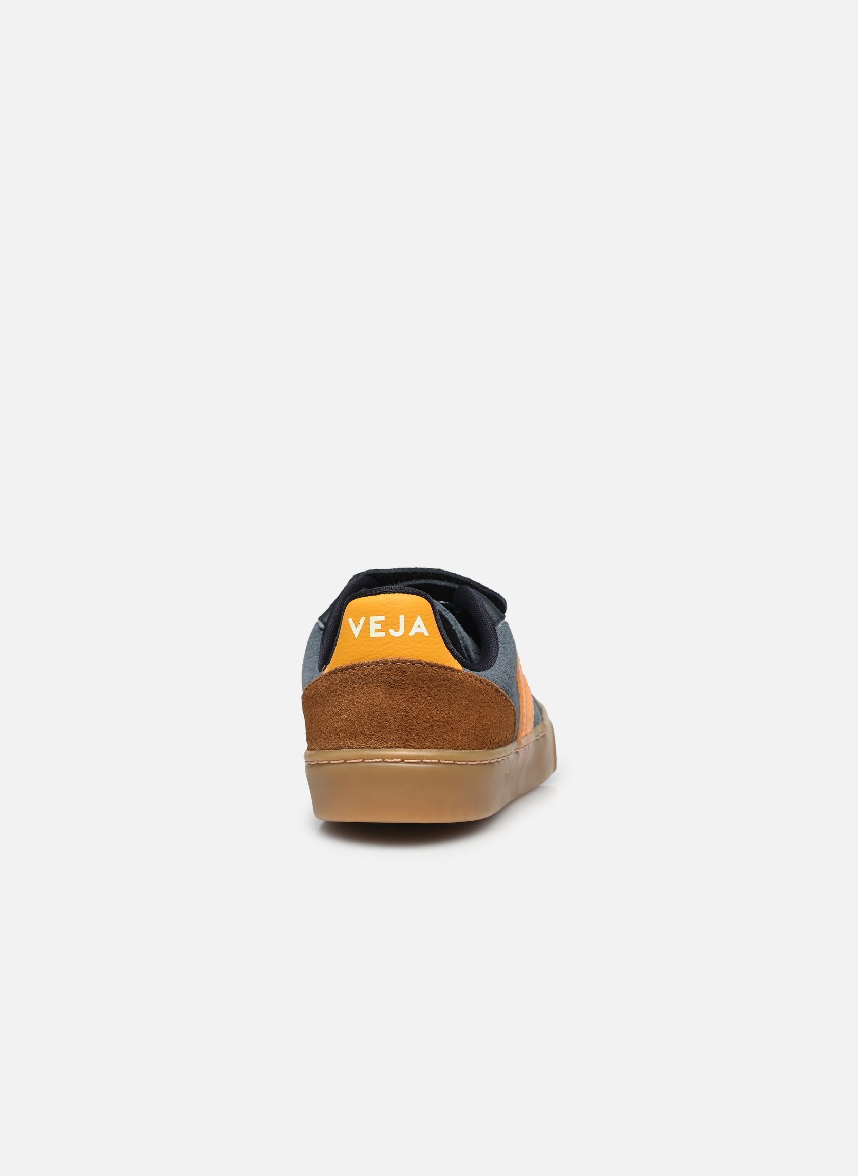 Baskets basses Small V-10 Velcro Suede garçon bleu Veja Baskets basses Small V-10 Velcro Suede garçon bleu CALIFORNIA_OURO_NATURAL