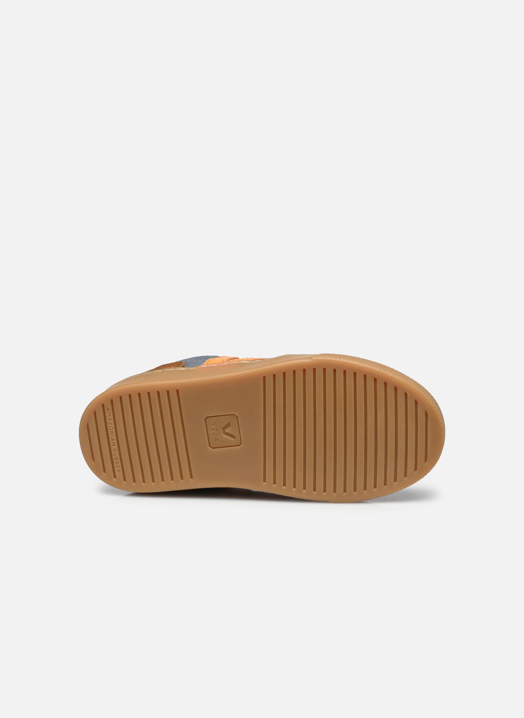 Baskets basses Small V-10 Velcro Suede garçon bleu Veja Baskets basses Small V-10 Velcro Suede garçon bleu CALIFORNIA_OURO_NATURAL