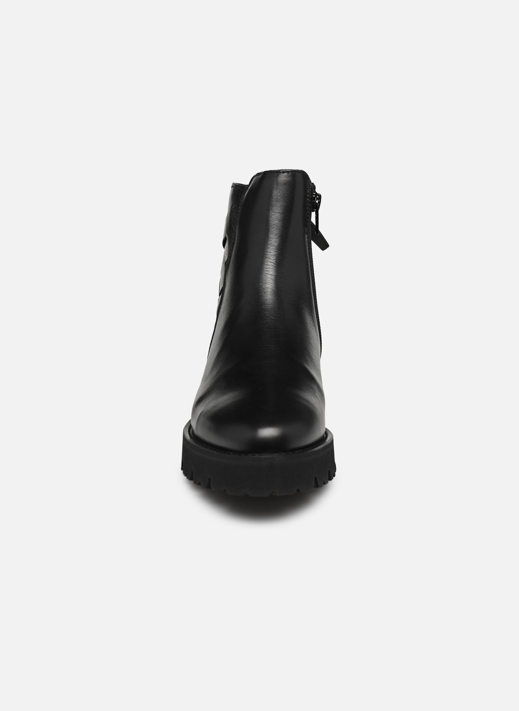 Niedrige Ankle Boots FLASH damen schwarz JB Martin Niedrige Ankle Boots FLASH damen schwarz Veau Noir