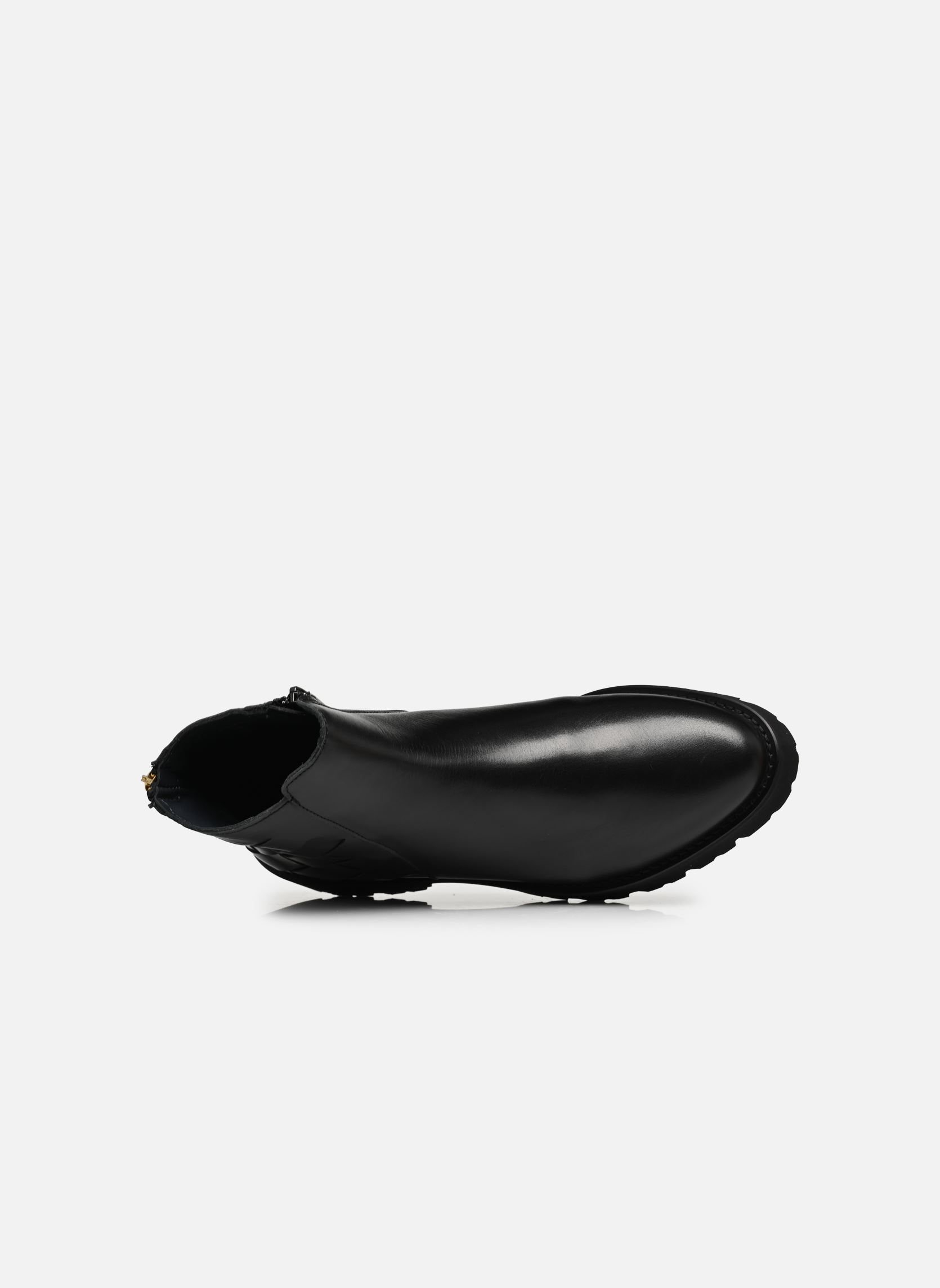 Niedrige Ankle Boots FLASH damen schwarz JB Martin Niedrige Ankle Boots FLASH damen schwarz Veau Noir