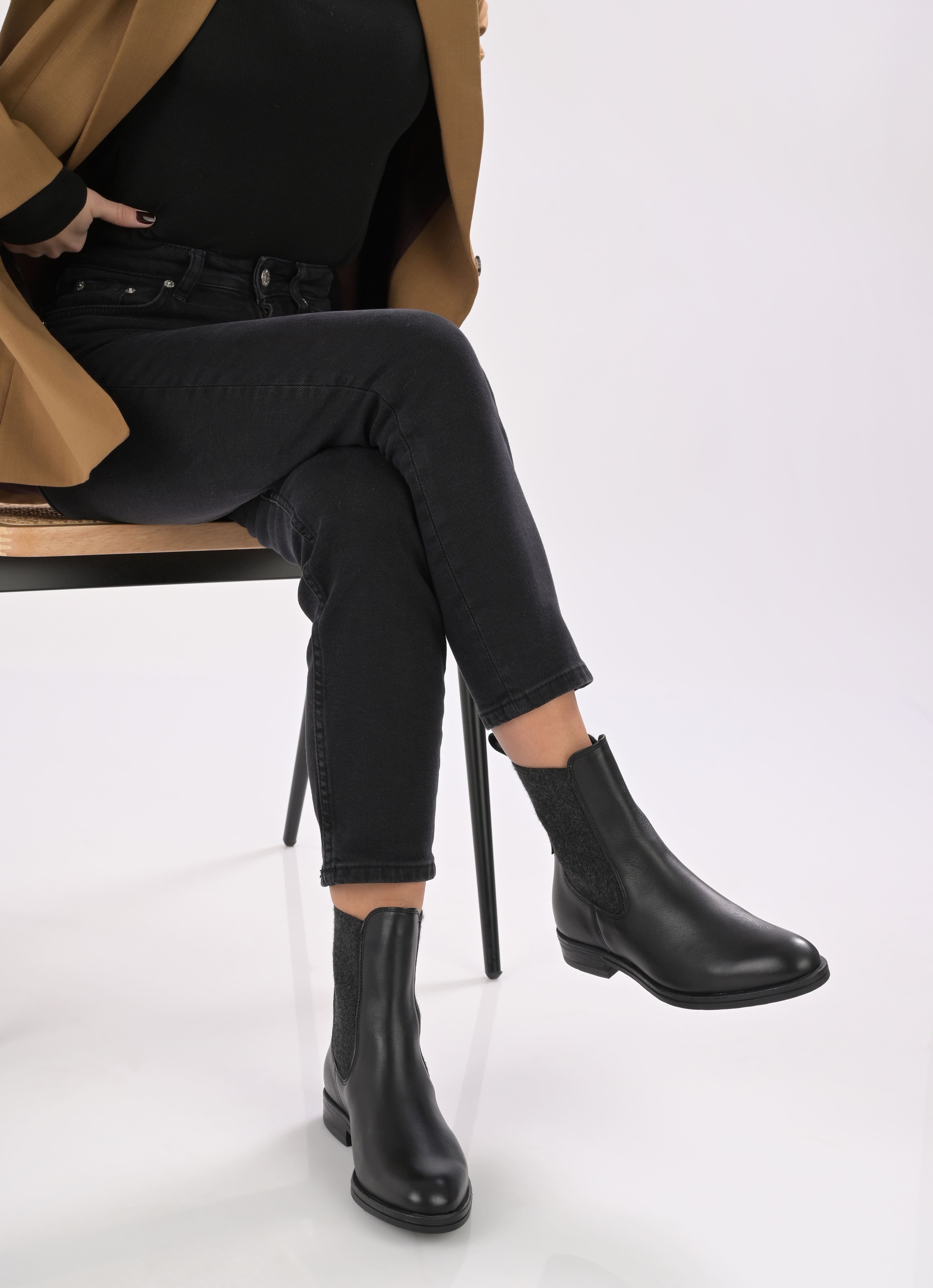 Veterlaarsjes OCTAVIE dames zwart JB Martin Veterlaarsjes OCTAVIE dames zwart Noir