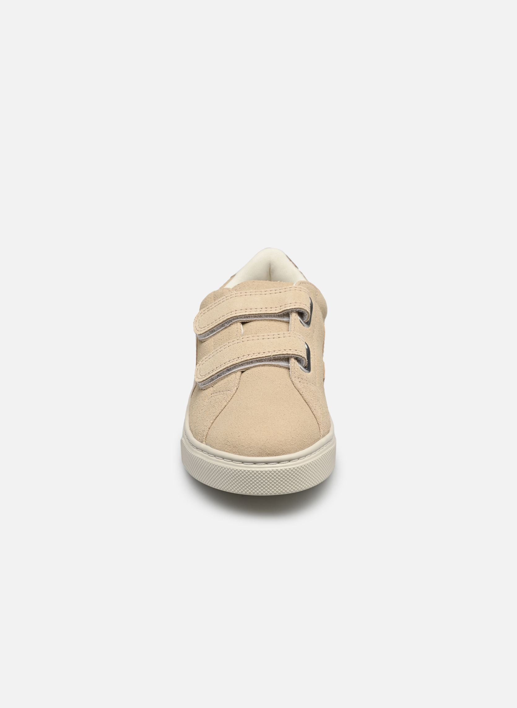 Baskets basses Small Esplar Suede fille beige Veja Baskets basses Small Esplar Suede fille beige Almond Platine