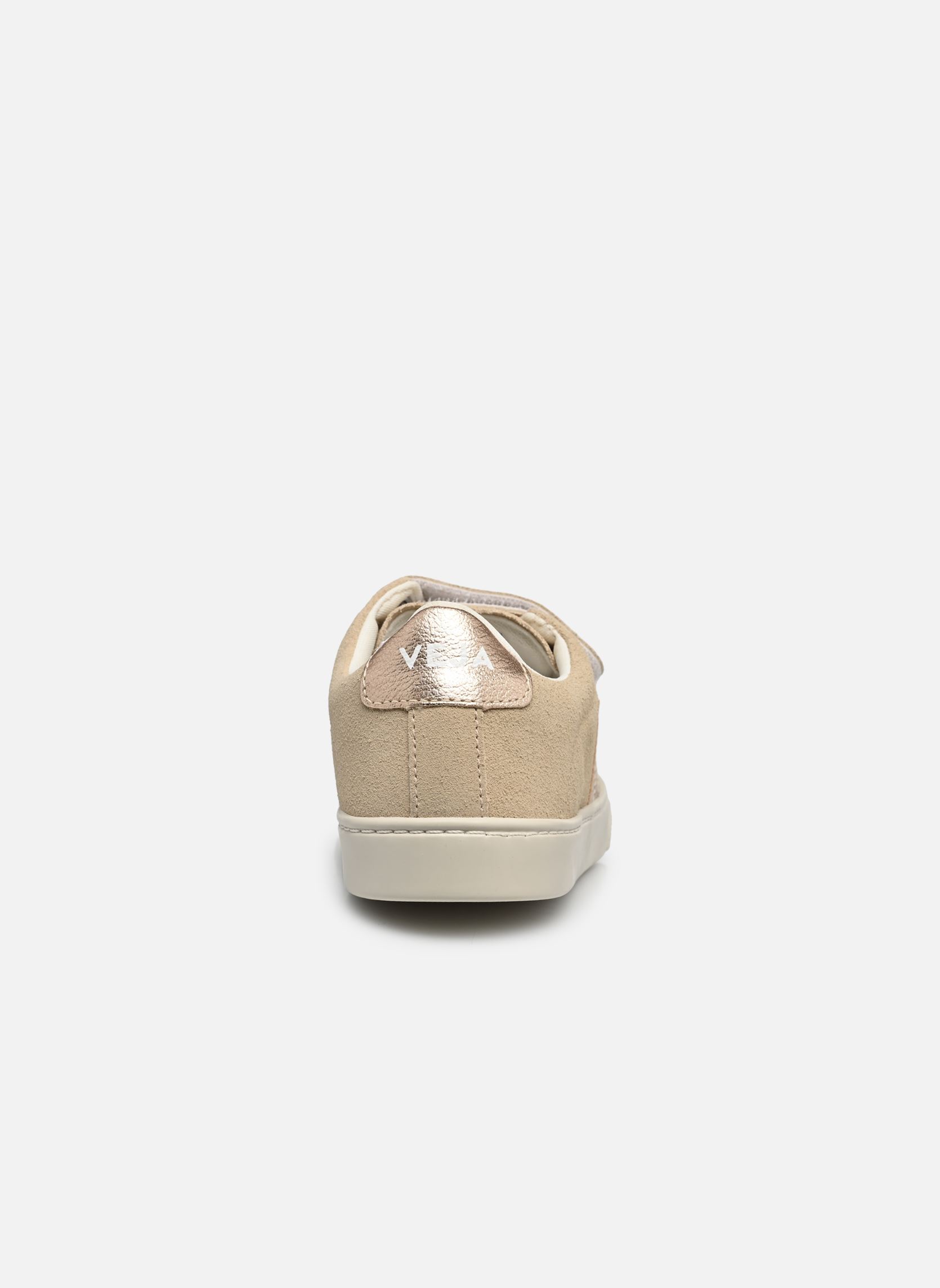 Baskets basses Small Esplar Suede fille beige Veja Baskets basses Small Esplar Suede fille beige Almond Platine