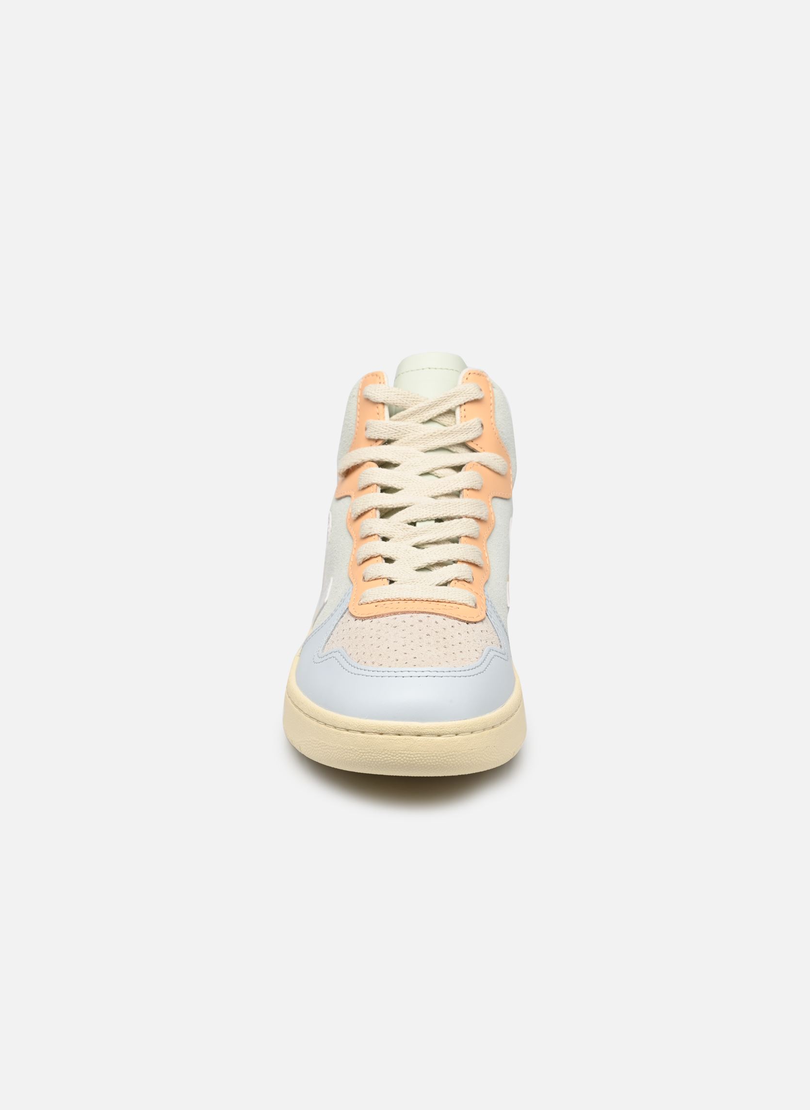 Sneakers alte V-15 Suede W donna multicolore Veja Sneakers alte V-15 Suede W donna multicolore Jade_White-Multico