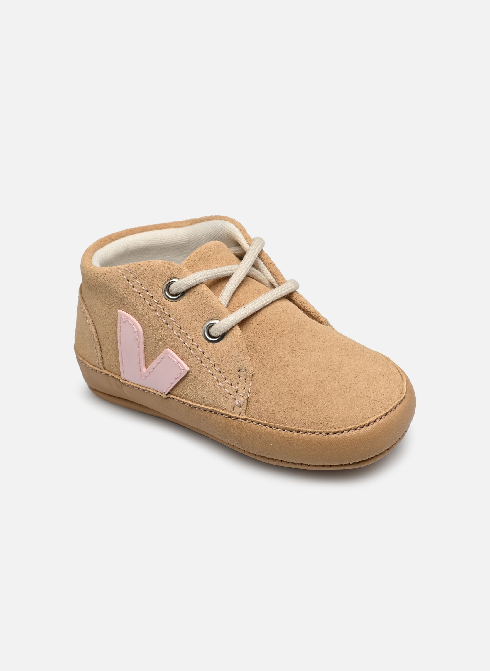 Chaussons Baby Desert_Petale fille marron Veja Chaussons Baby Desert_Petale fille marron DESERT_PETALE