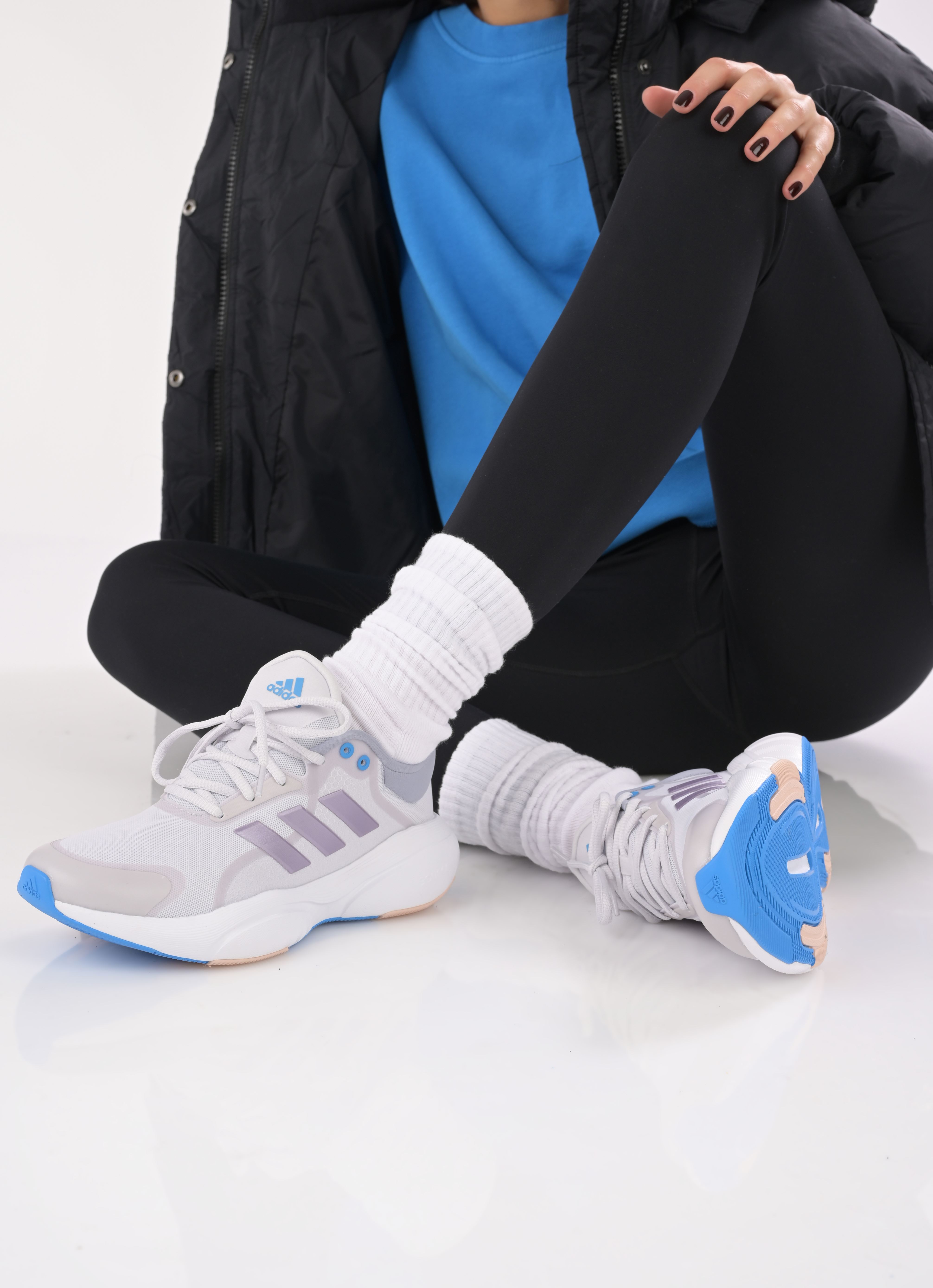 Chaussures de sport Response W femme blanc adidas performance Chaussures de sport Response W femme blanc DSHGRY/MAPUME/PULBLU