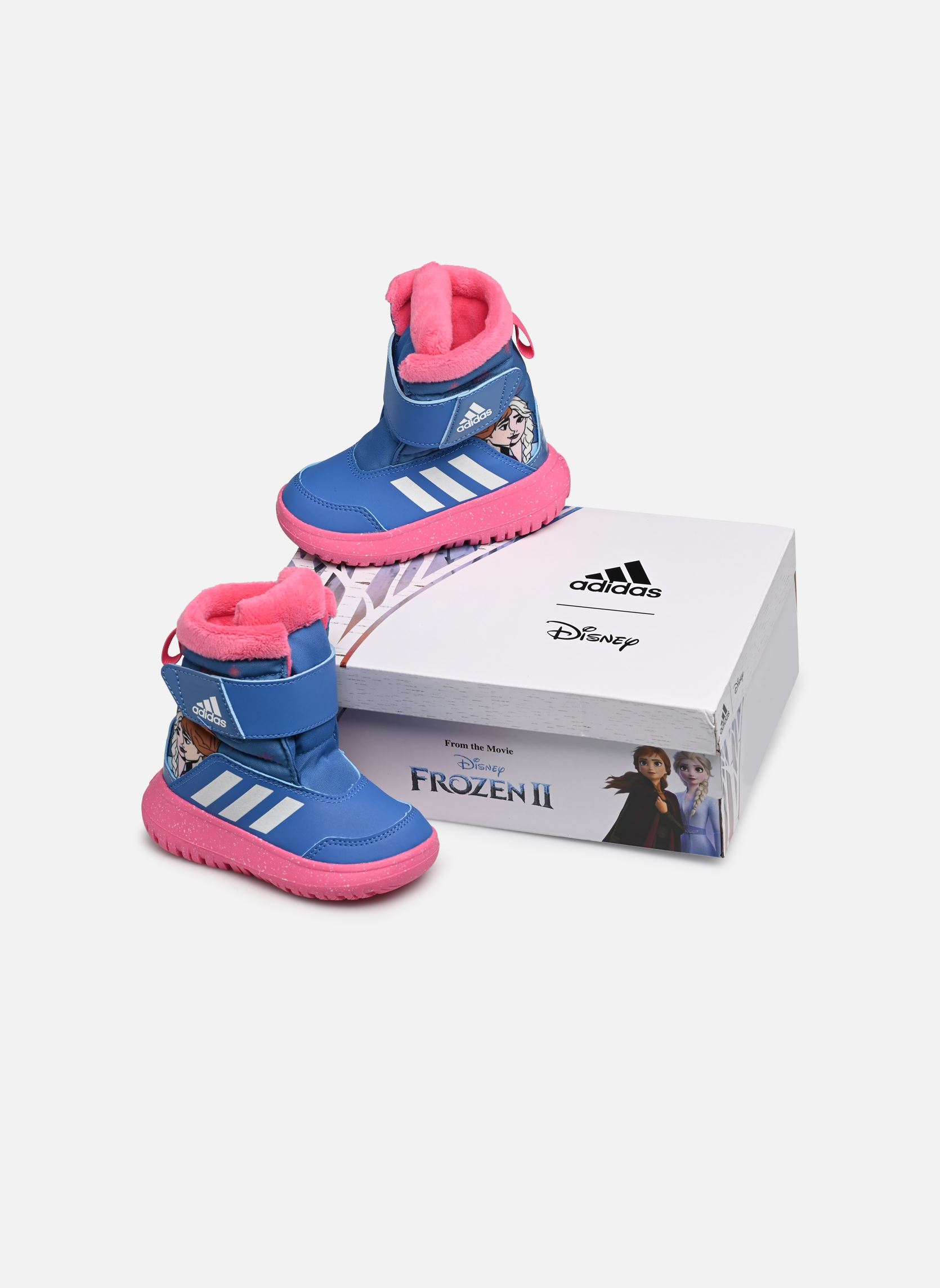 Bottes de neige Winterplay Frozen I fille bleu adidas performance Bottes de neige Winterplay Frozen I fille bleu Focblu/Ftwwht/Pulmag