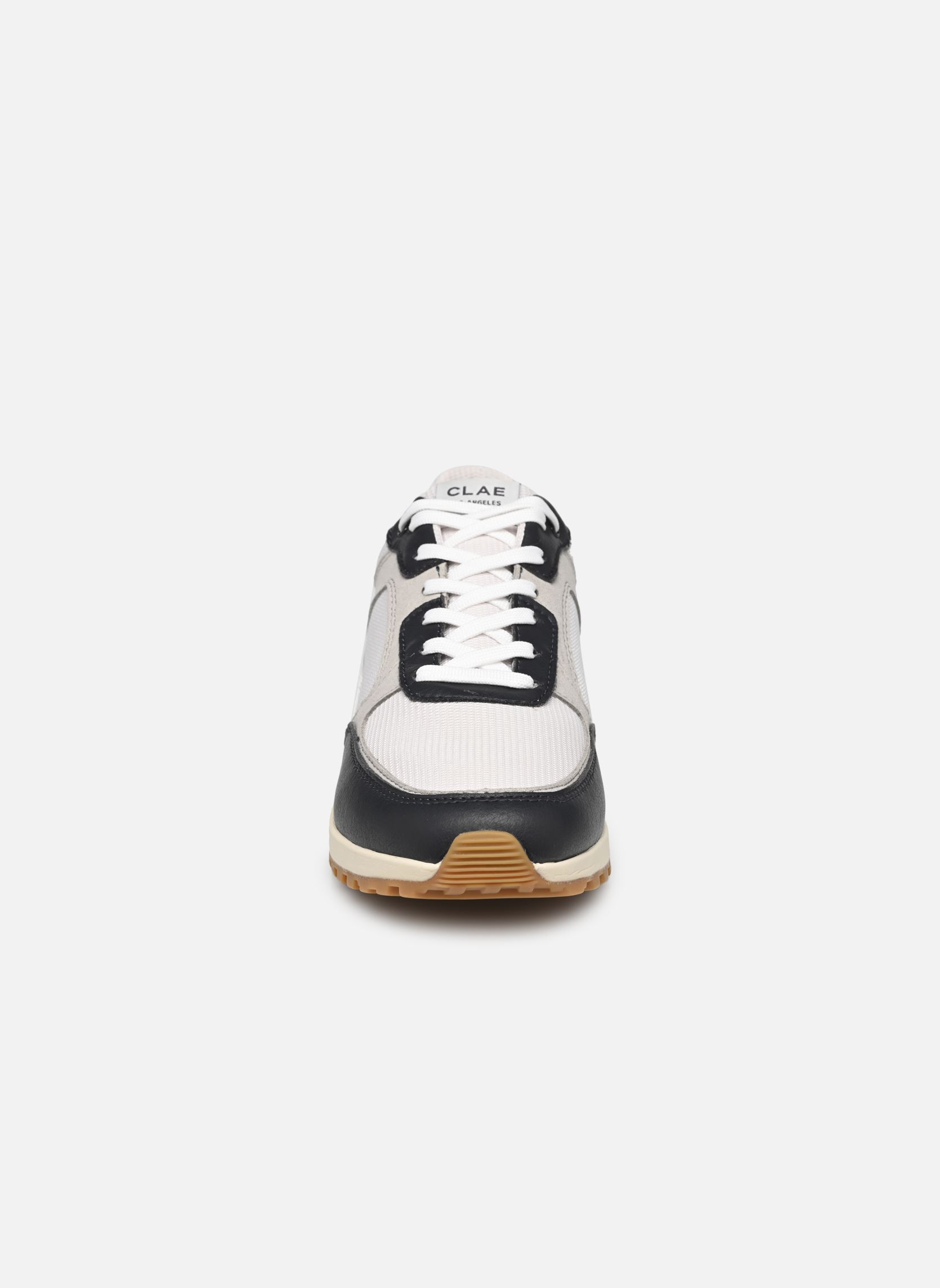 Niedrige Sneaker Joshua M herren weiß Clae Niedrige Sneaker Joshua M herren weiß NAVY WHITE MICROCHIP