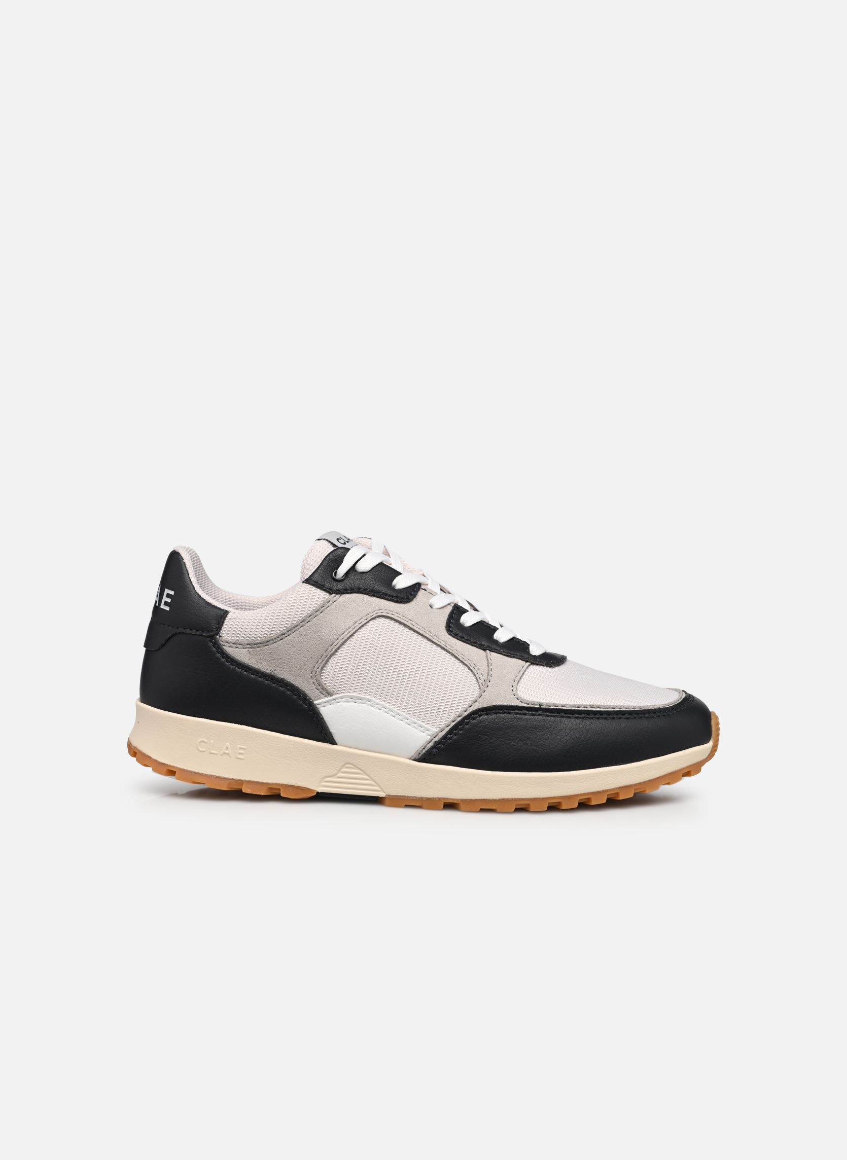 Niedrige Sneaker Joshua M herren weiß Clae Niedrige Sneaker Joshua M herren weiß NAVY WHITE MICROCHIP