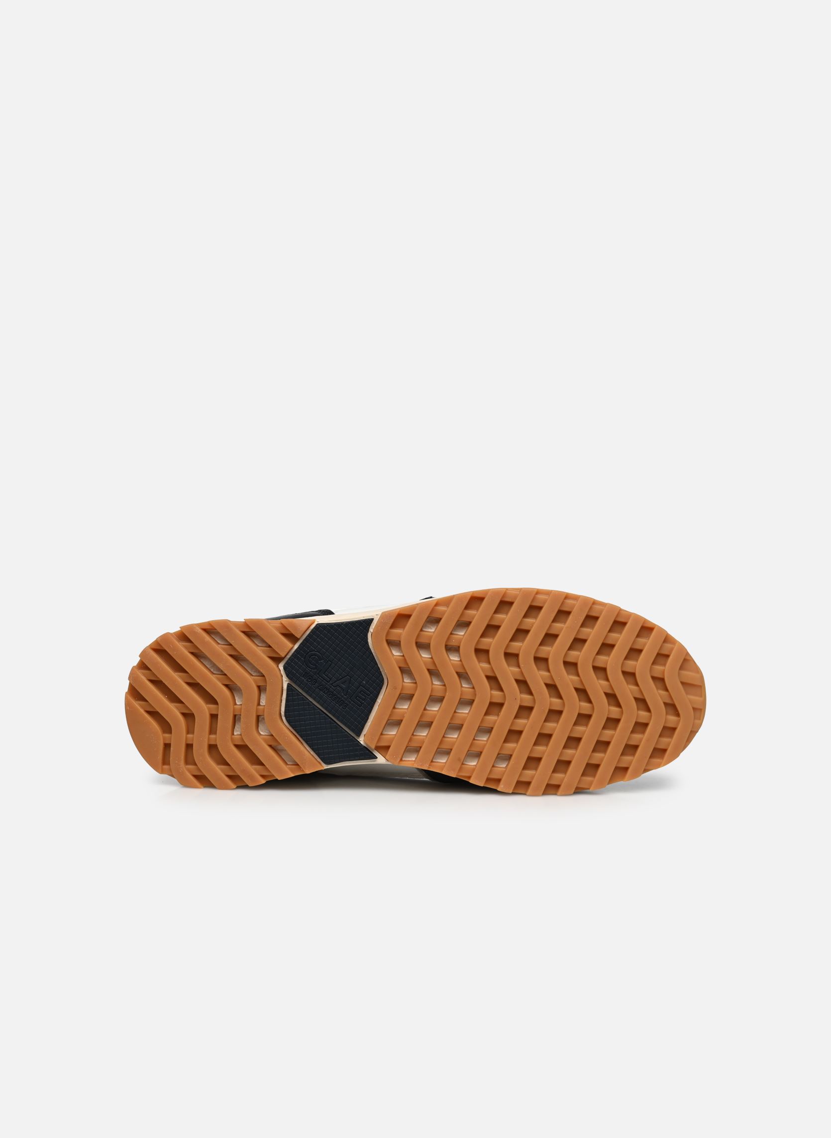 Niedrige Sneaker Joshua M herren weiß Clae Niedrige Sneaker Joshua M herren weiß NAVY WHITE MICROCHIP