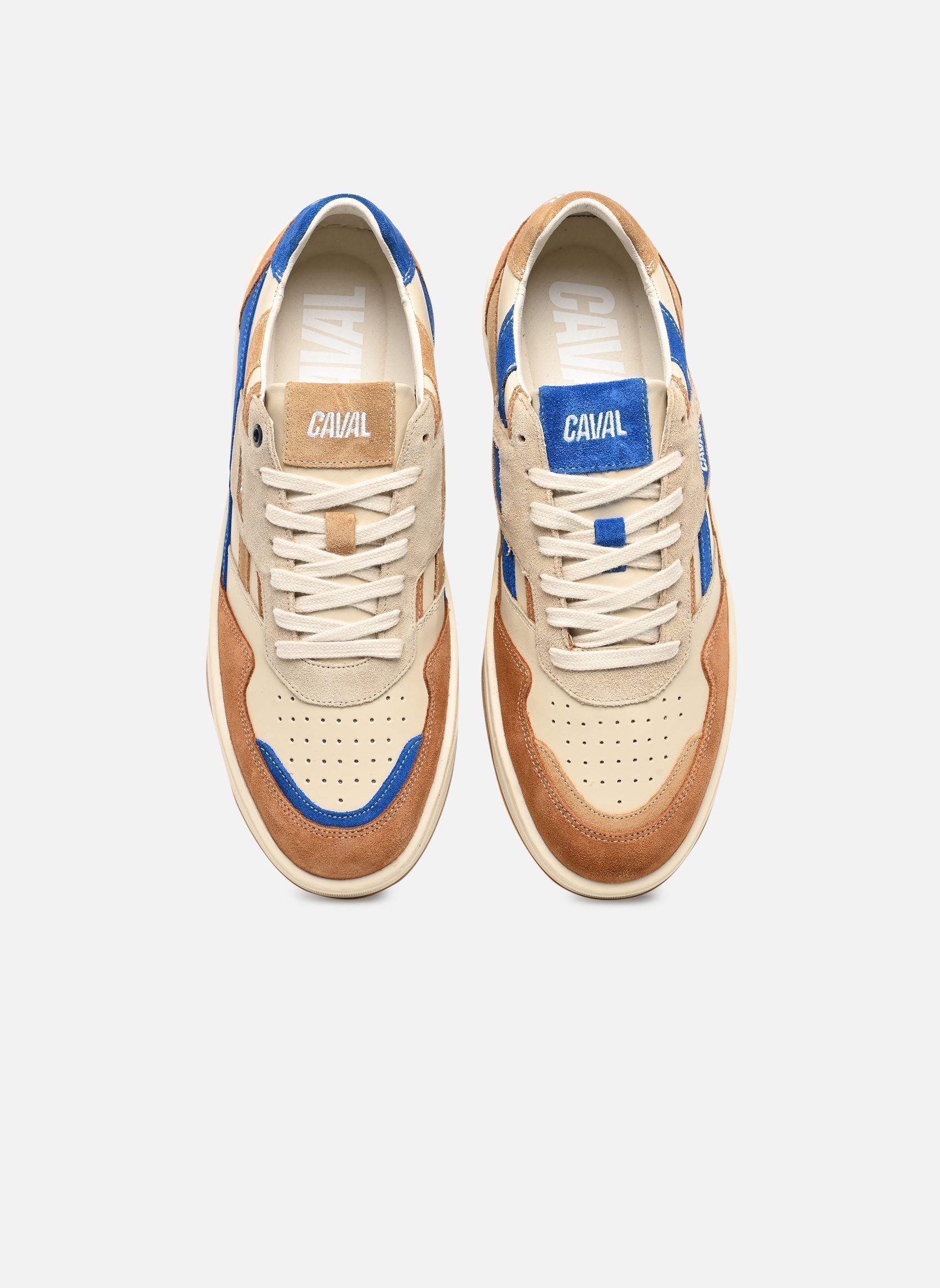 Niedrige Sneaker Playground M herren blau Caval Niedrige Sneaker Playground M herren blau AZURE LATTE