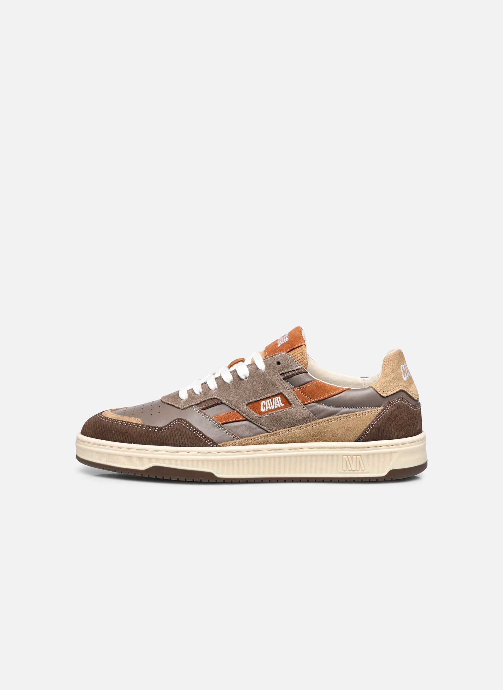 Niedrige Sneaker Playground M herren braun Caval Niedrige Sneaker Playground M herren braun CHESTNUT CORDUROY